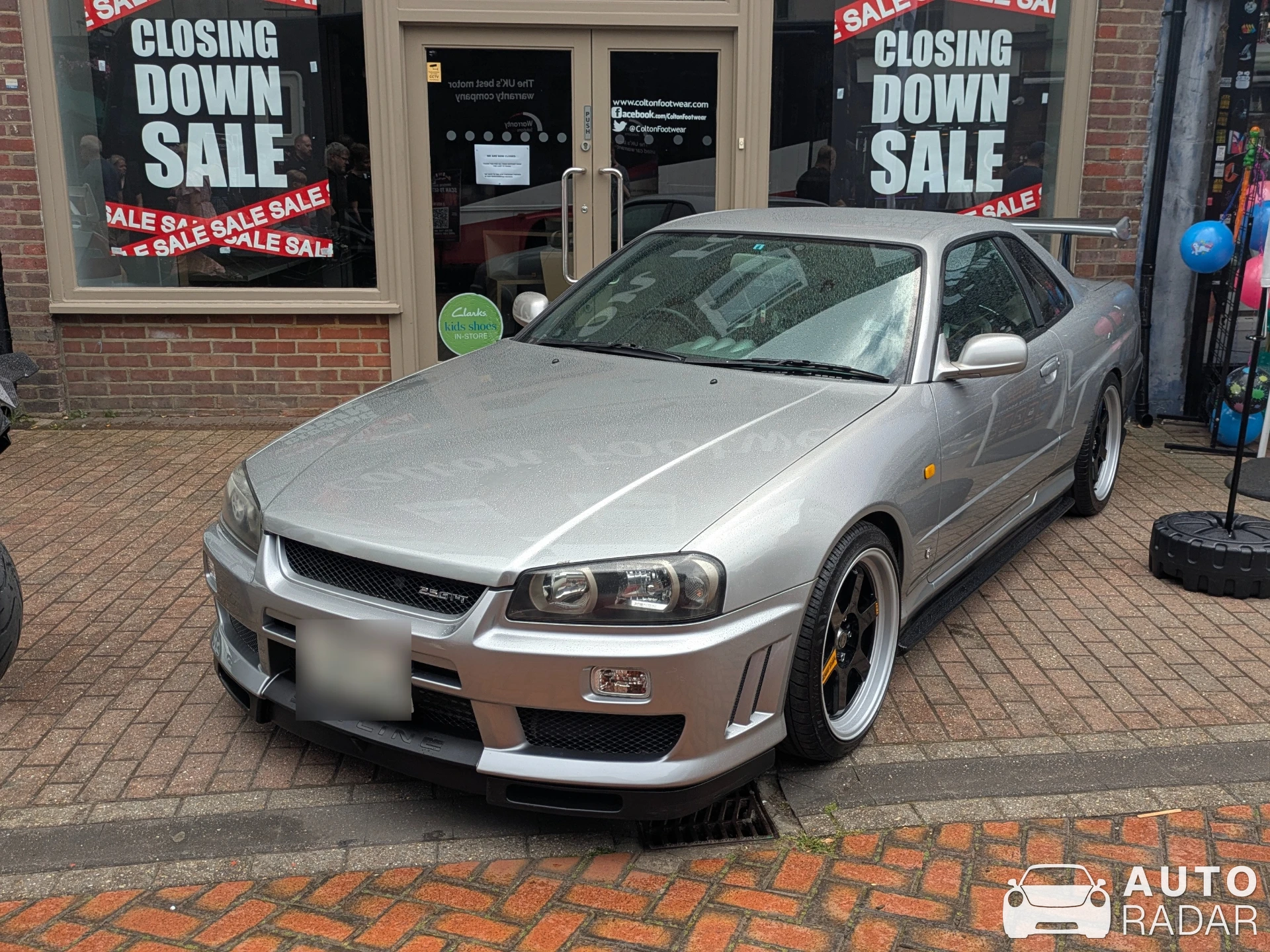 Nissan Skyline R34 GT-T spotted in Chesham