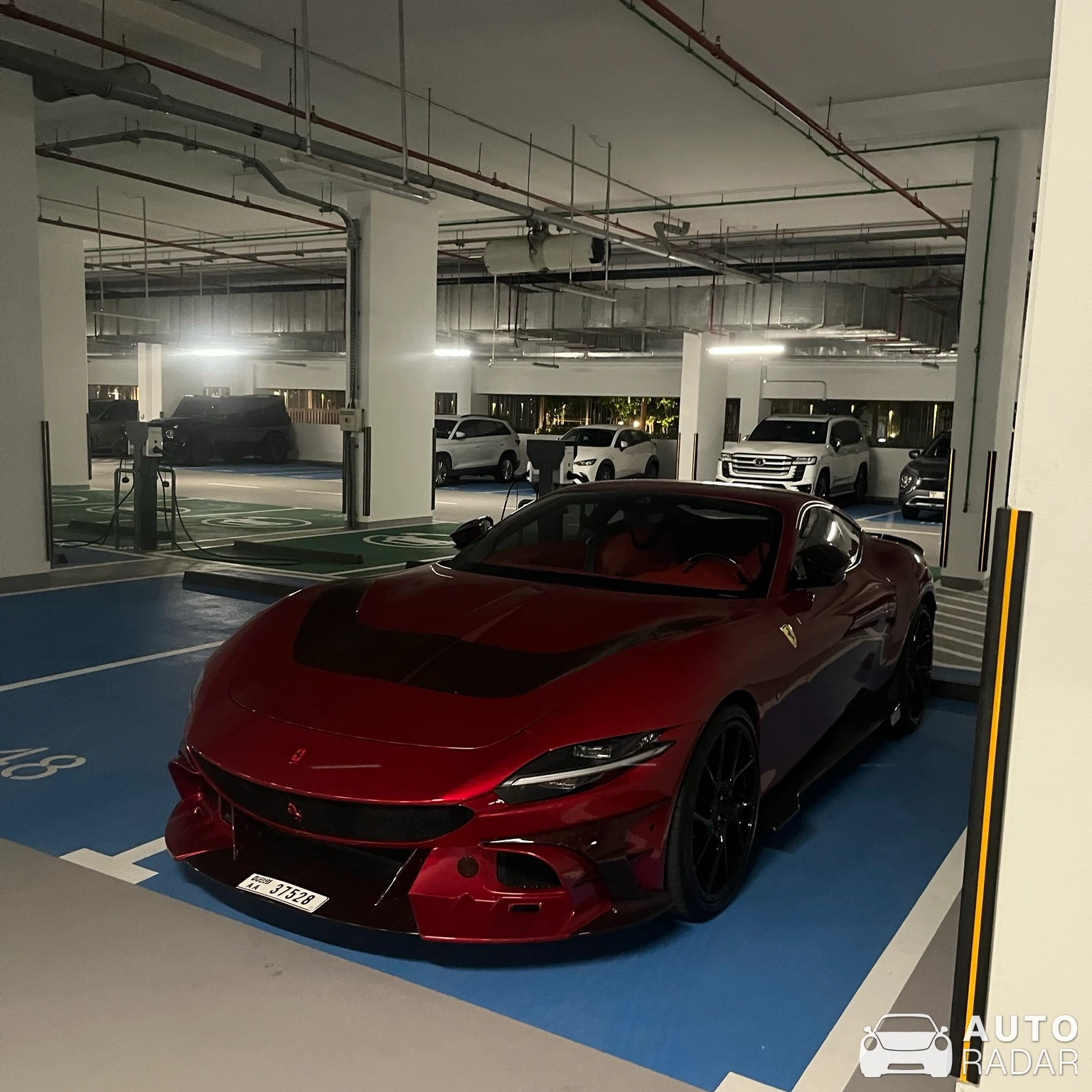 Ferrari Roma Mansory spotted in Dubai