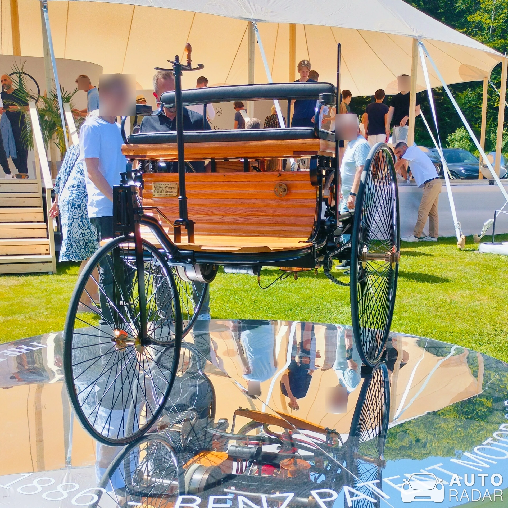 Mercedes Patent-Motorwagen spotted in Båstad