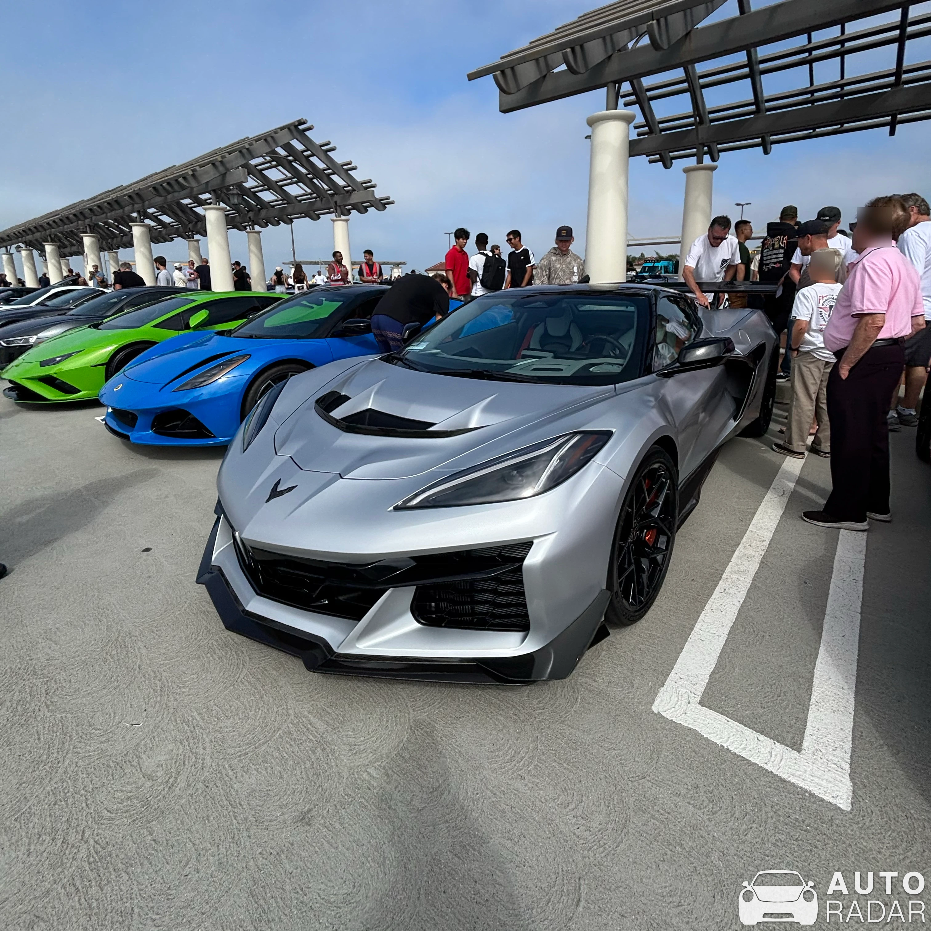 Chevrolet Corvette C8 ZR1X spotted in San Clemente