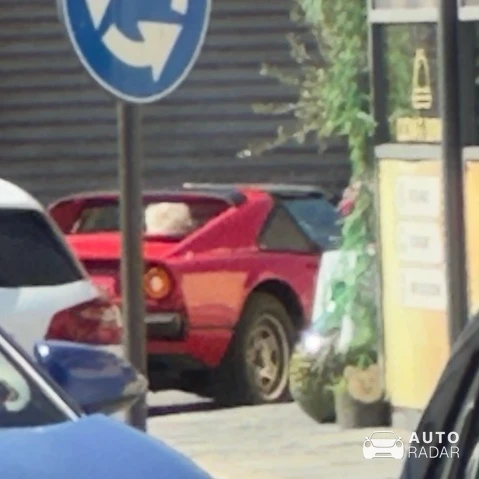 Ferrari 308 GTS spotted in Caraglio