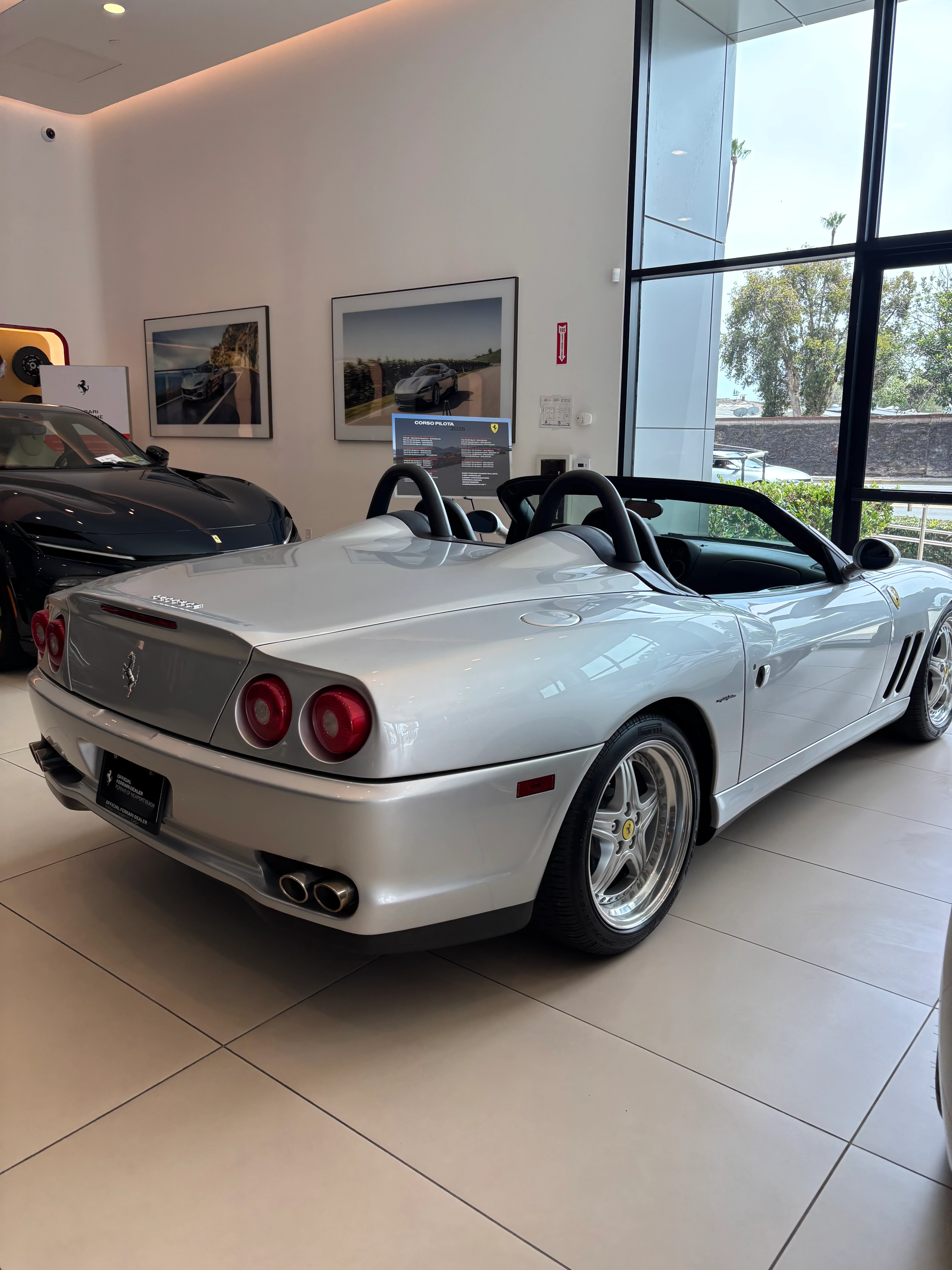 Ferrari 550 Barchetta Pininfarina spotted in Newport Beach