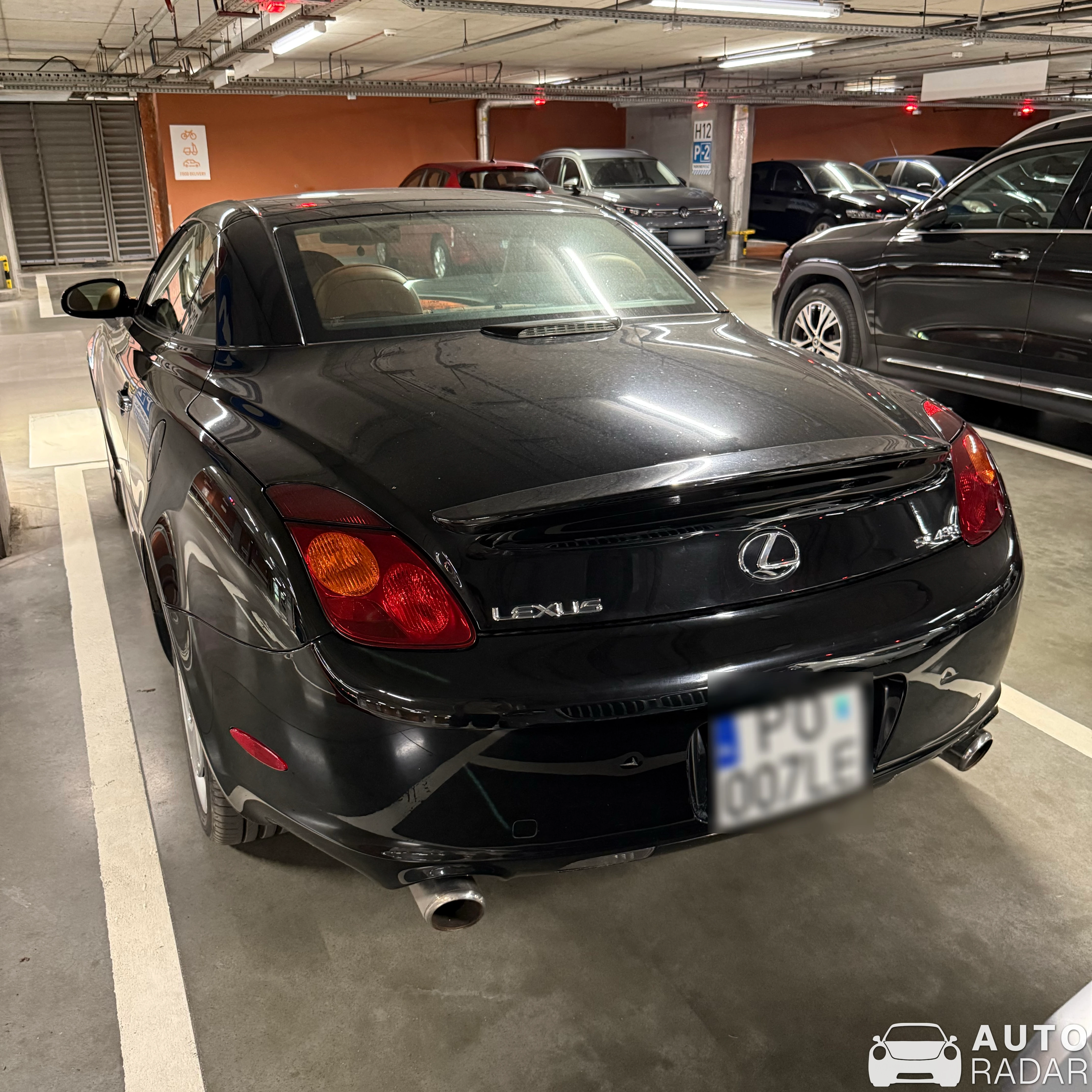 Lexus SC 430 spotted in Poznań