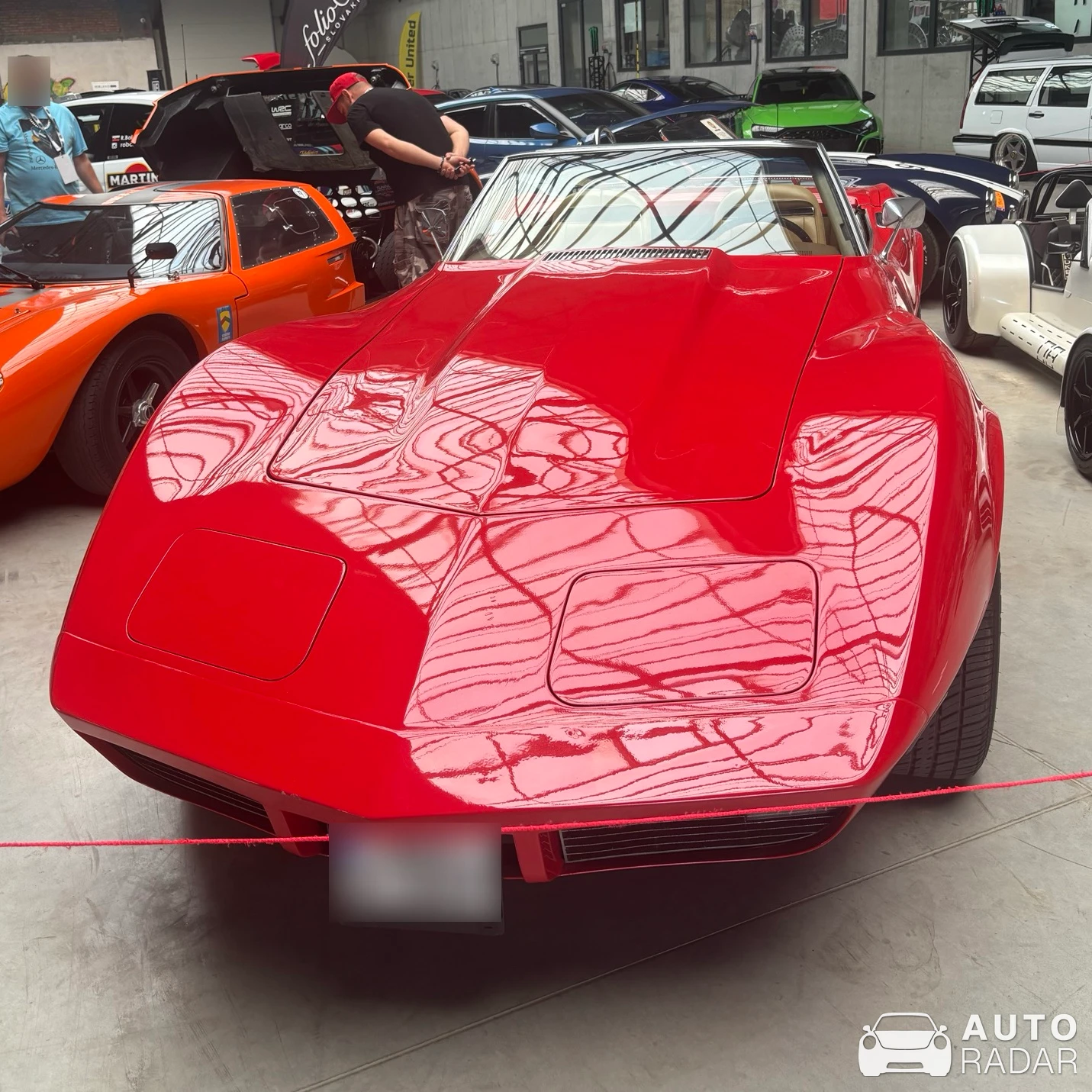 Chevrolet Corvette C3 Stingray spotted in Liptovský Mikuláš