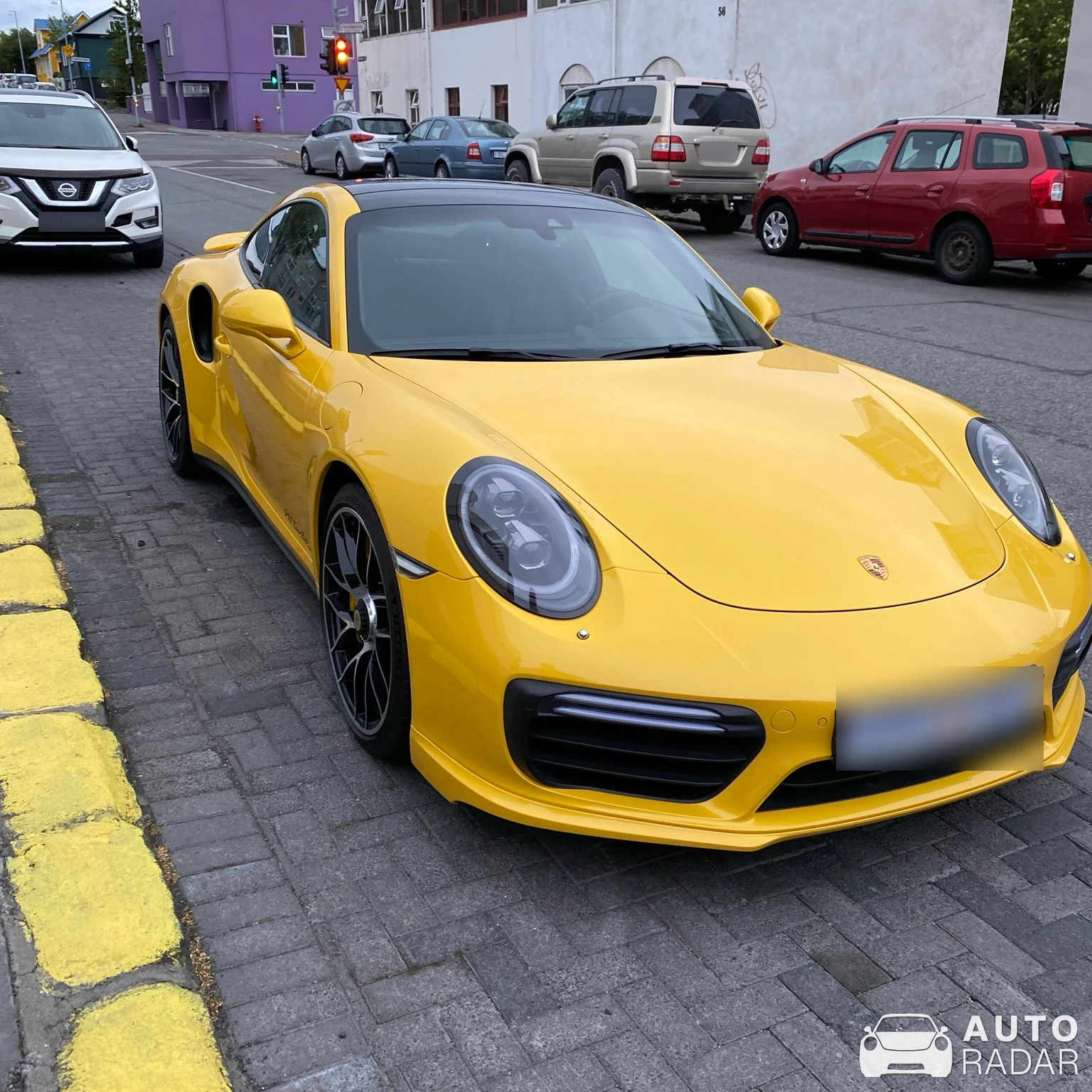 Porsche 991 Turbo S MkII spotted in Reykjavík