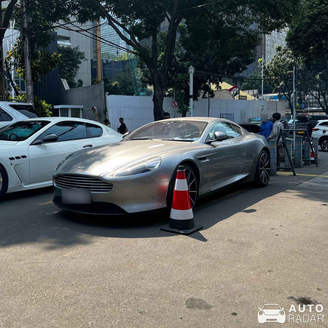 Aston Martin DB9 GT 2016 Bond Edition spotted in South Jakarta