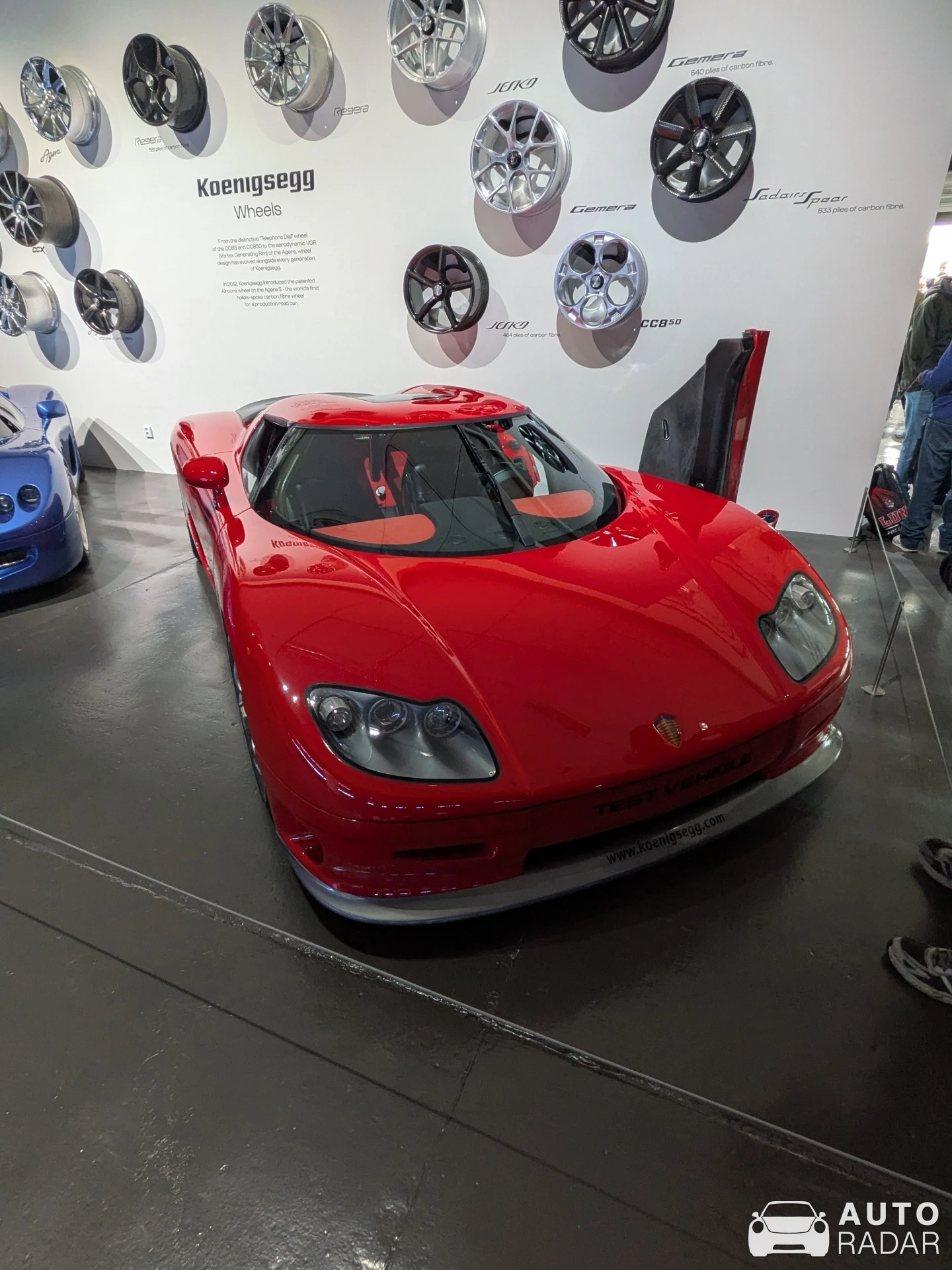 Koenigsegg CC8S spotted in Ängelholm