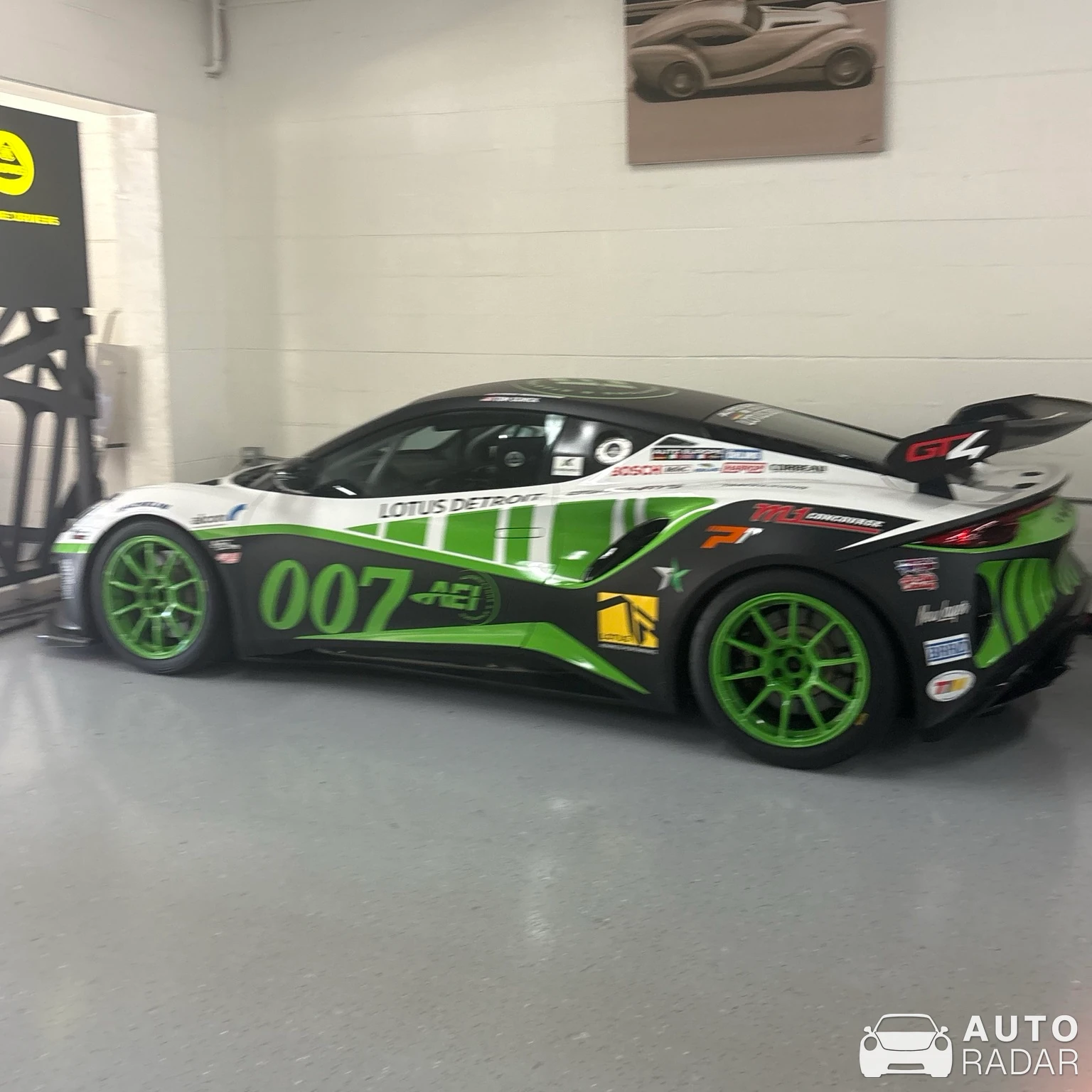 Lotus Emira GT4 spotted in Birmingham