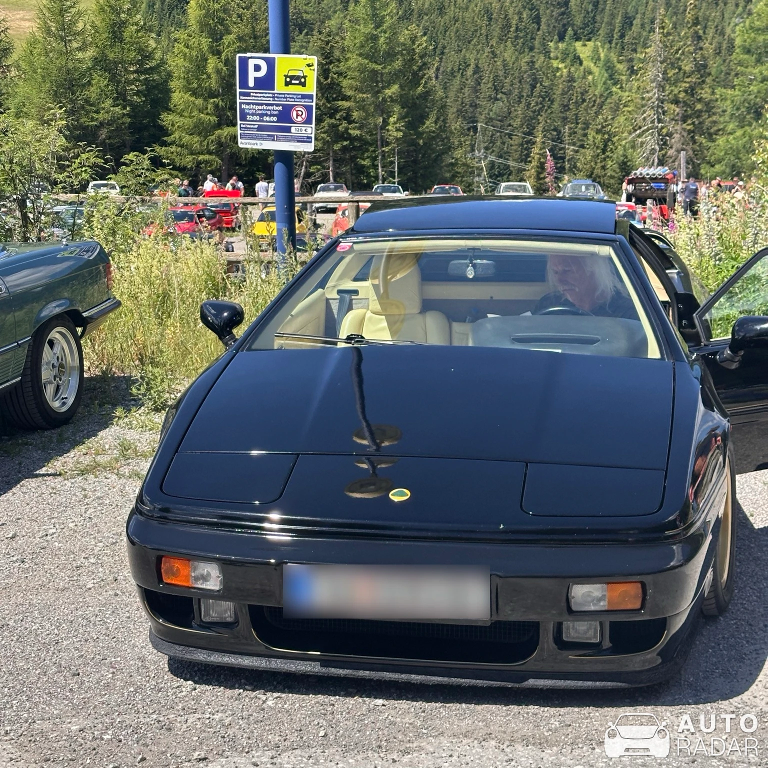 Lotus Esprit S4 spotted in Mauterndorf