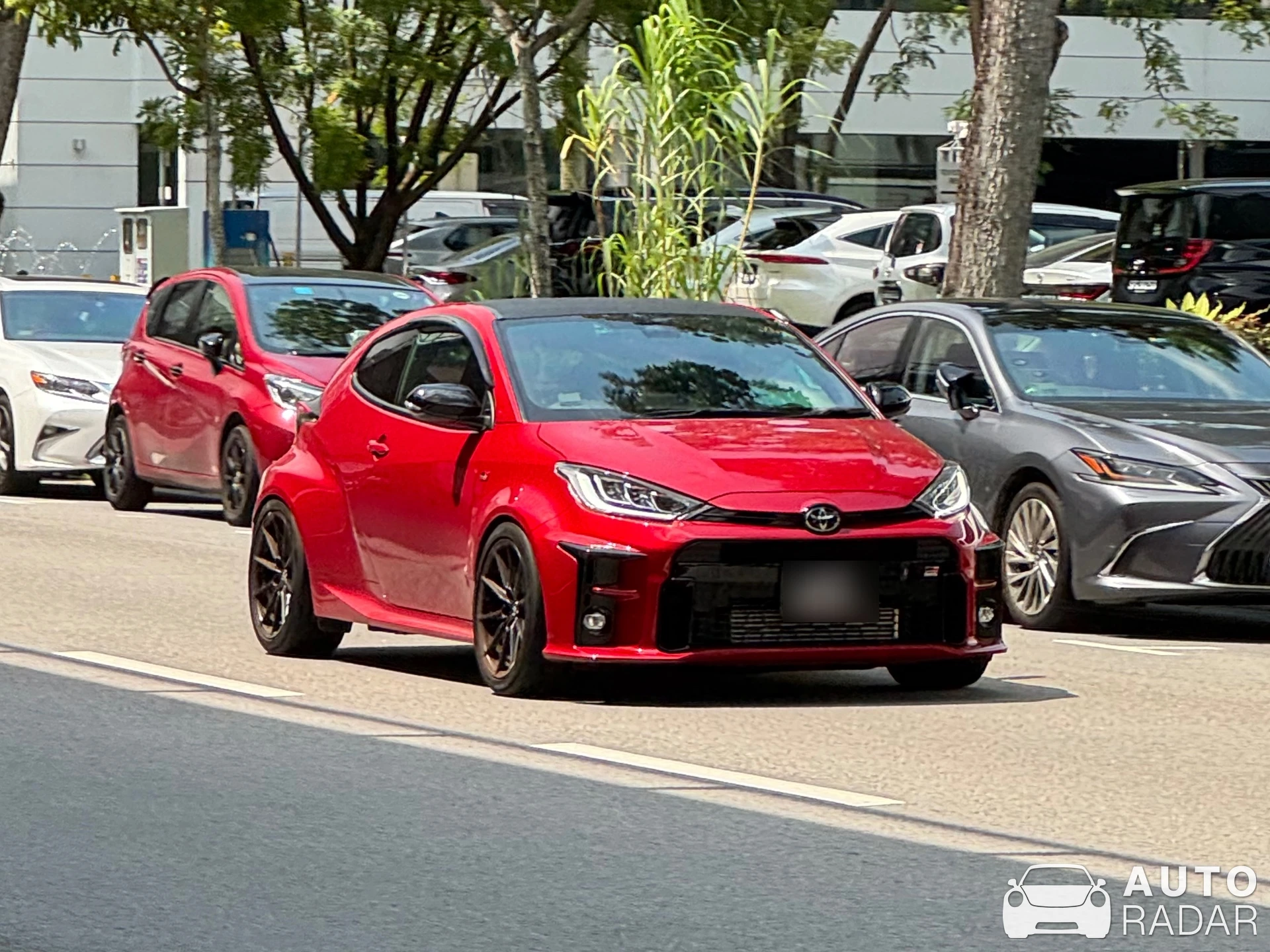 Toyota GR Yaris GR-Four spotted in Singapore