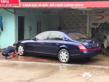 Maybach 57 S spotted in Việt Trì