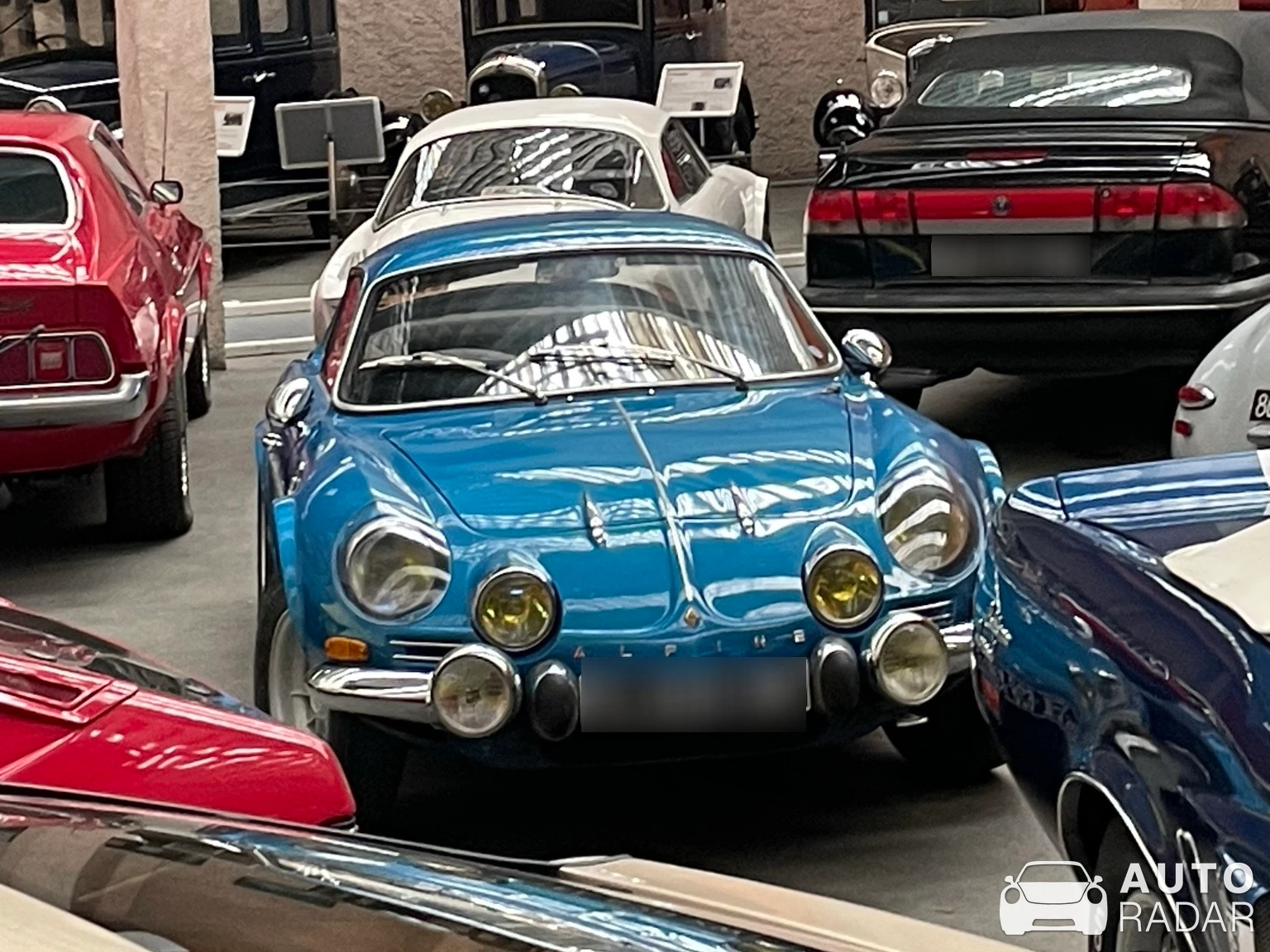 Alpine A110 1300 spotted in Bois-de-Haye