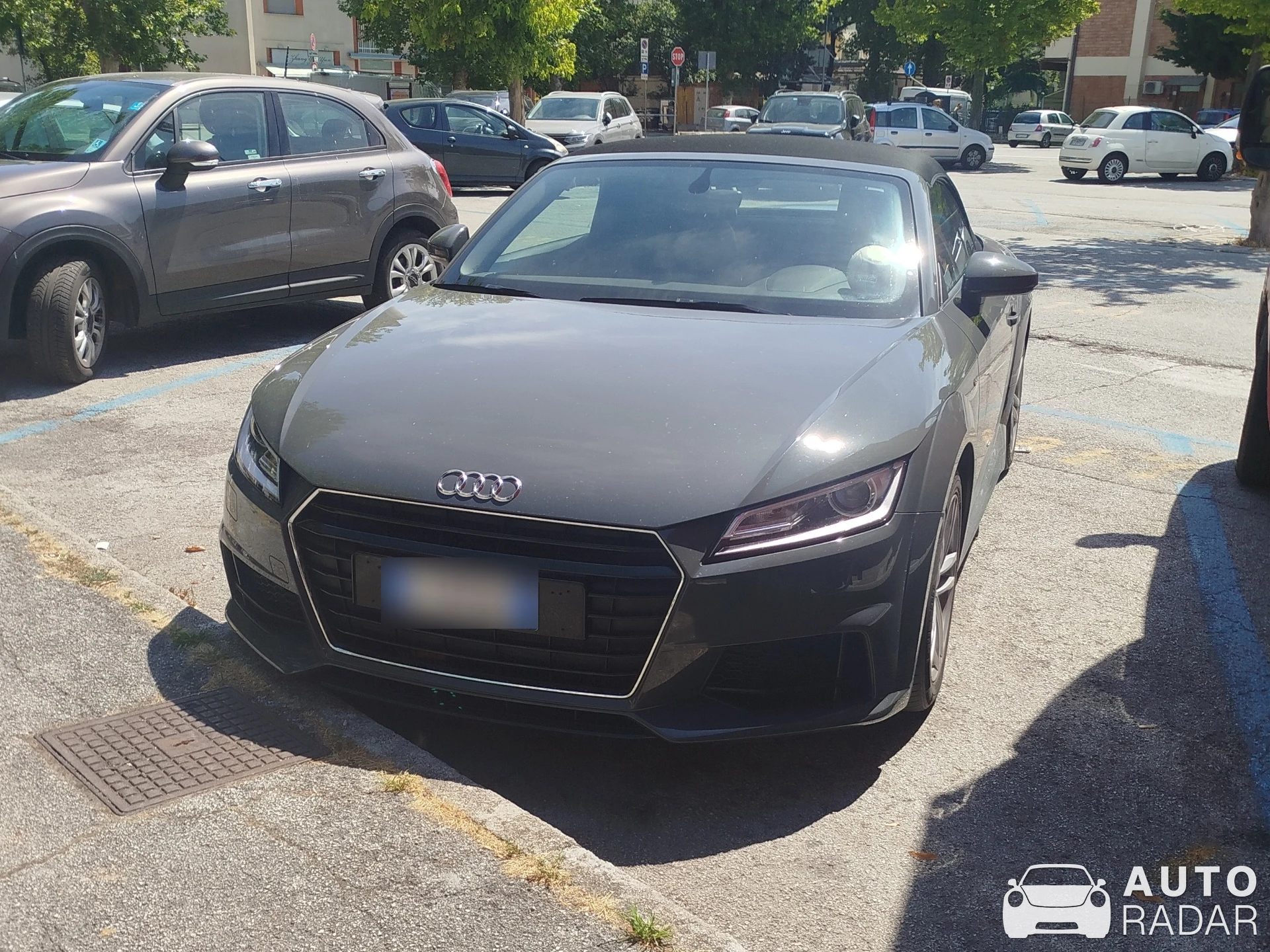 Audi TT-RS Roadster 8S spotted in Cattolica