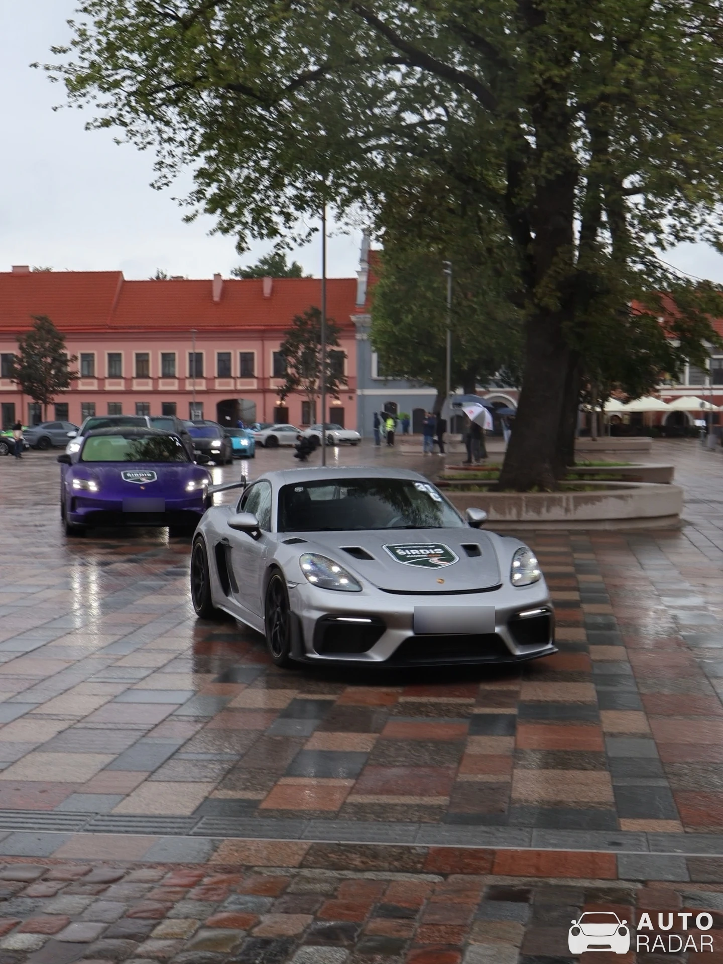 Porsche 718 spotted in Kaunas