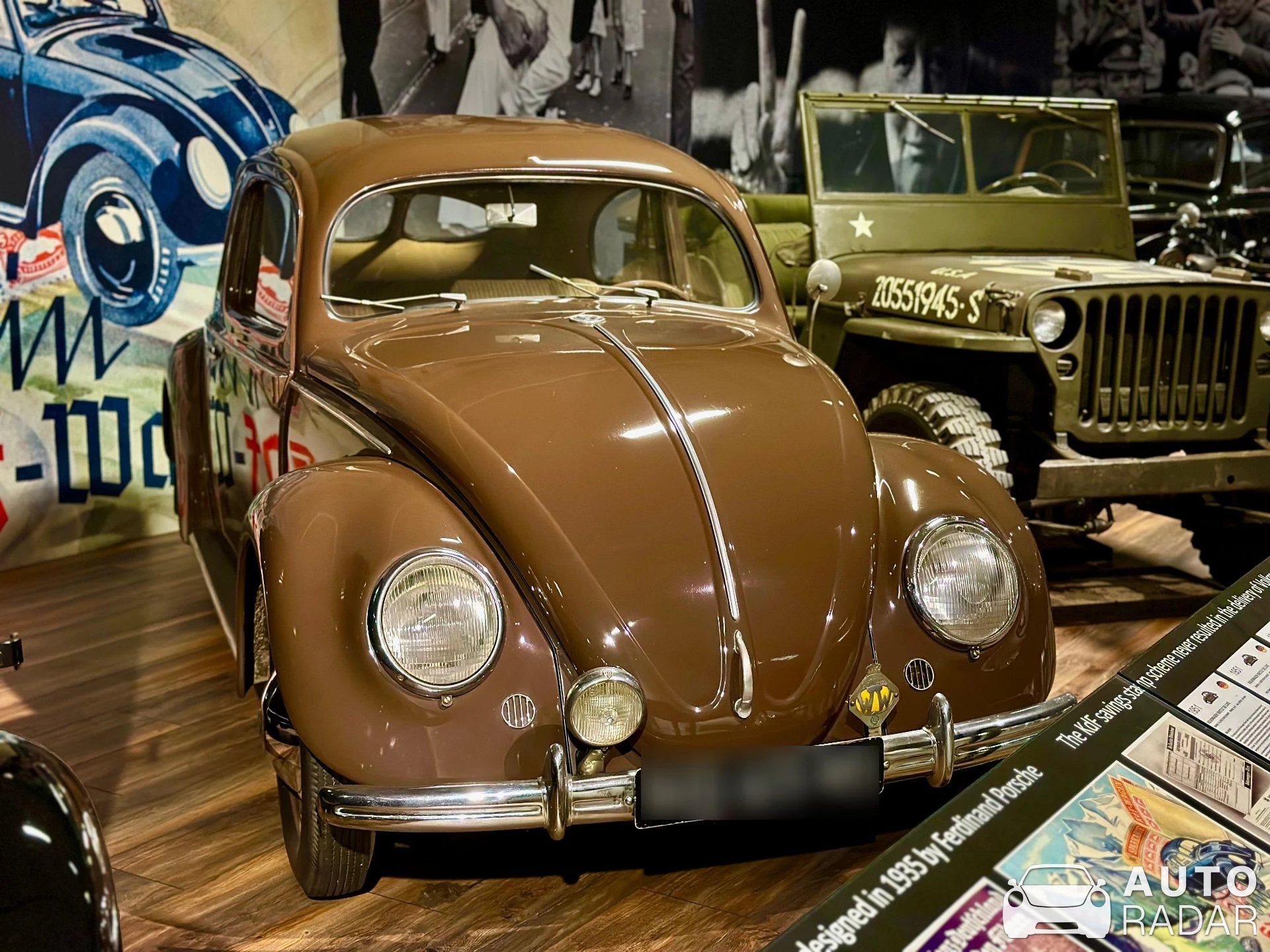 Volkswagen Beetle De Luxe spotted in Den Haag