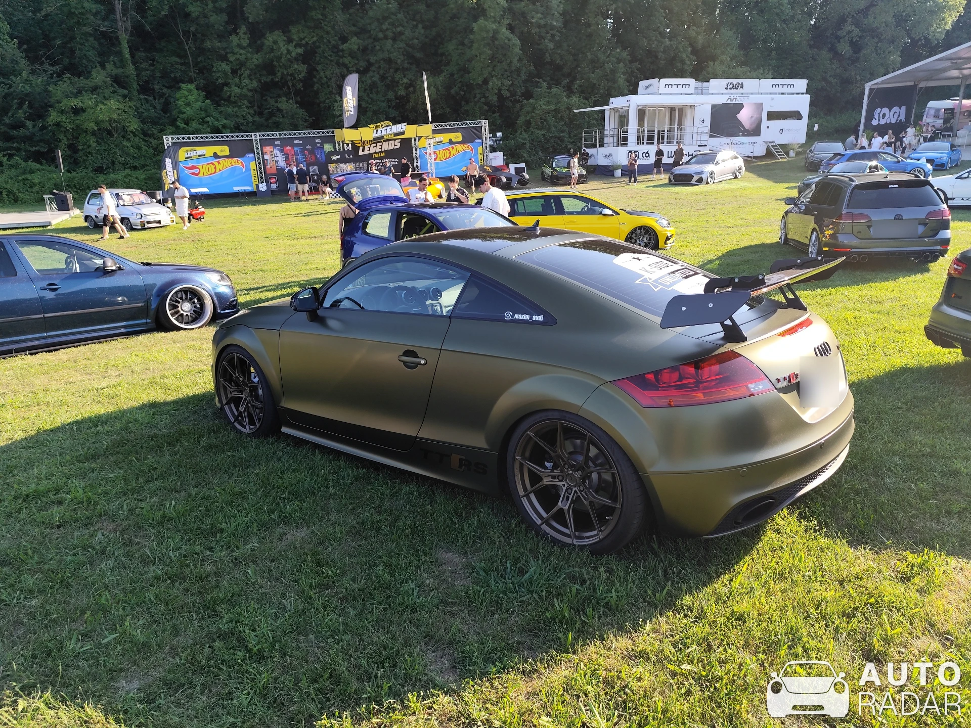 Audi TT-RS 8S spotted in Monzambano