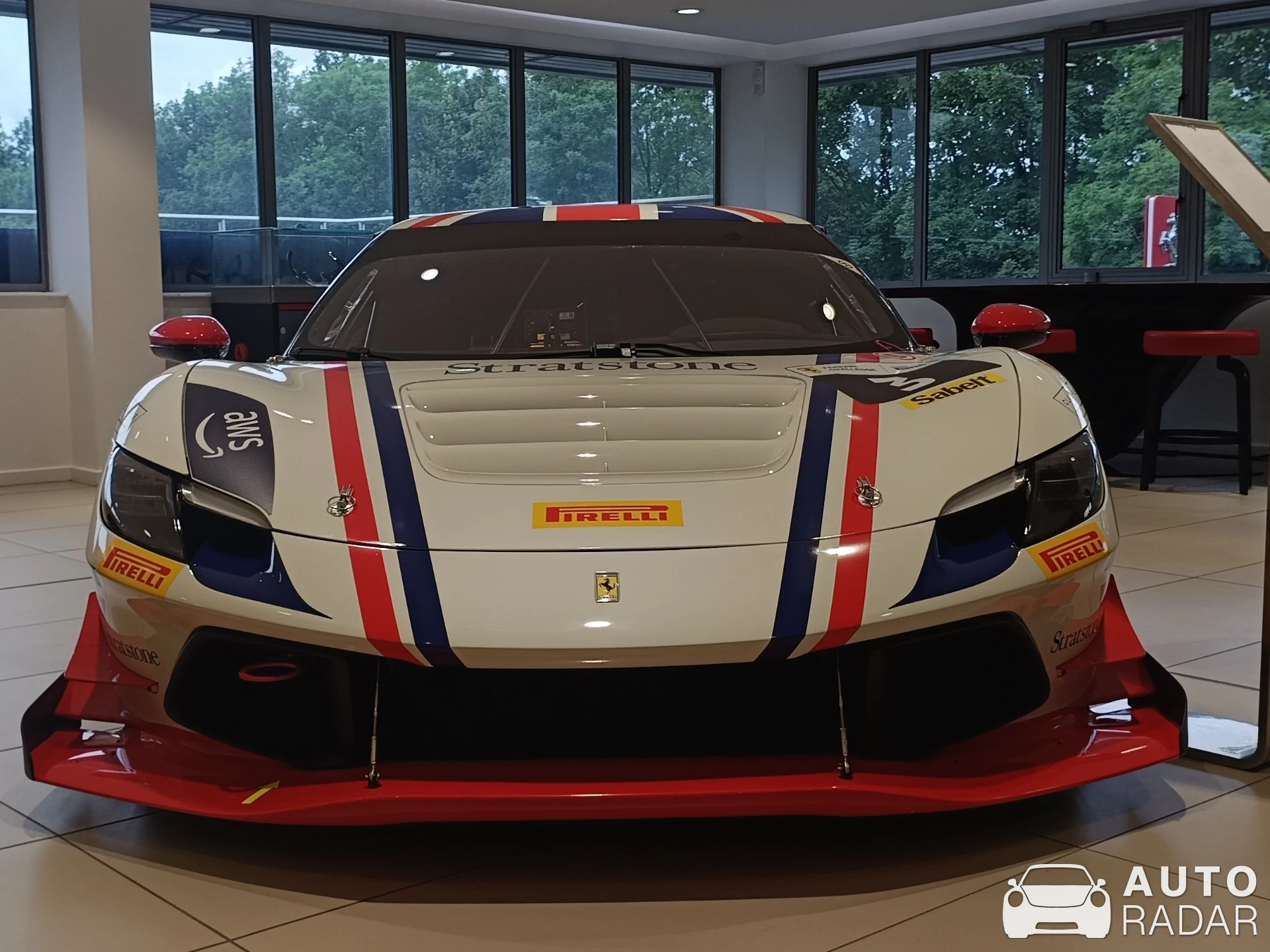 Ferrari 296 GT3 spotted in Wilmslow