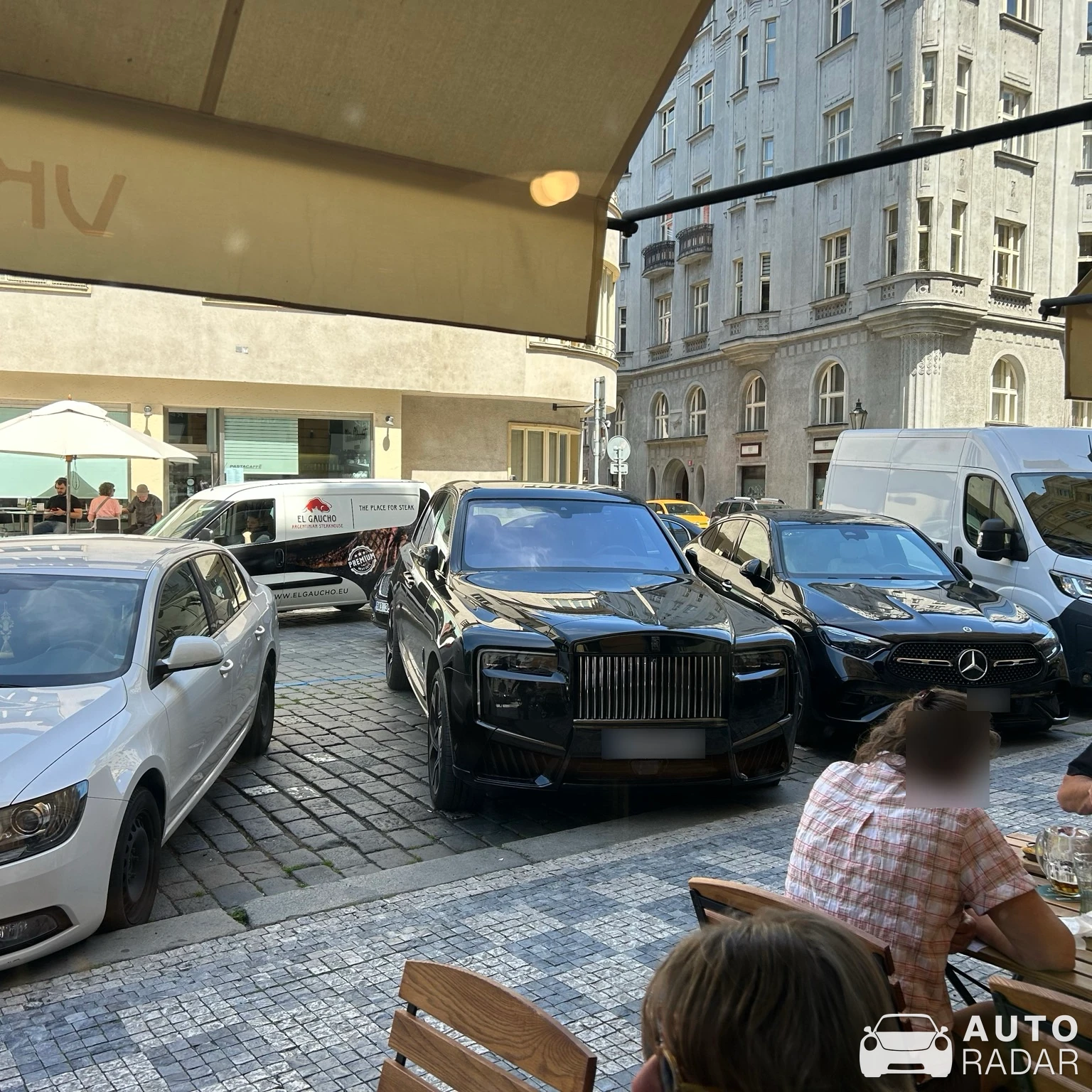 Rolls-Royce Cullinan Series II Black Badge spotted in Prague 1