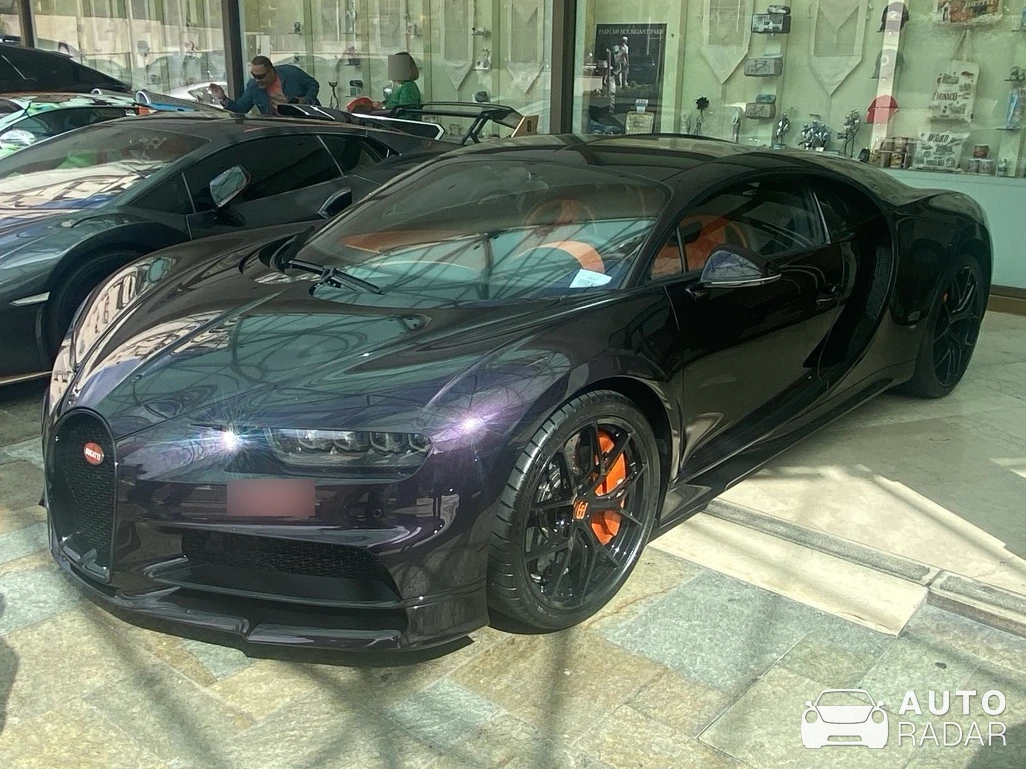 Bugatti Chiron Sport spotted