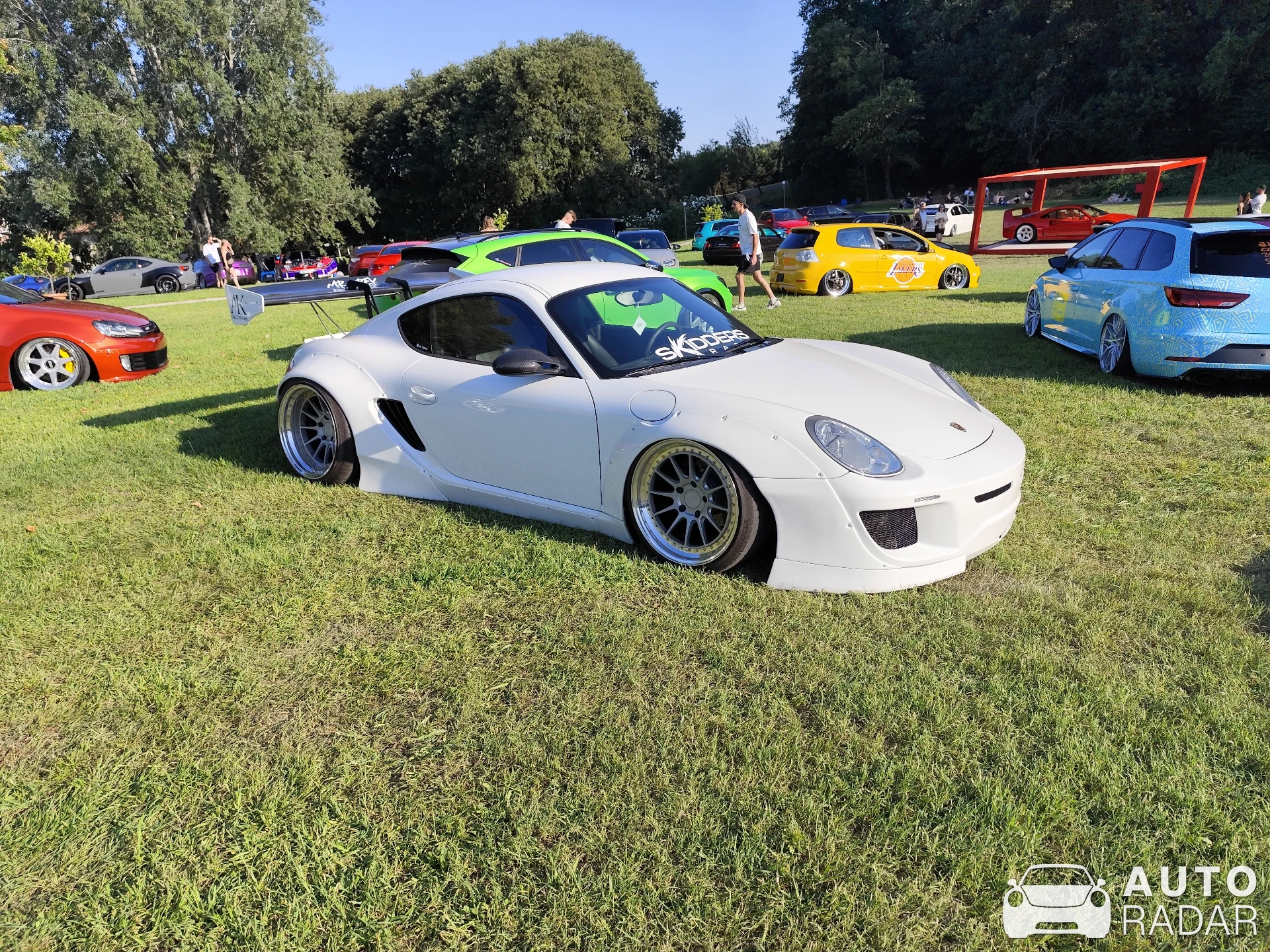 Porsche 987 Cayman spotted in Monzambano