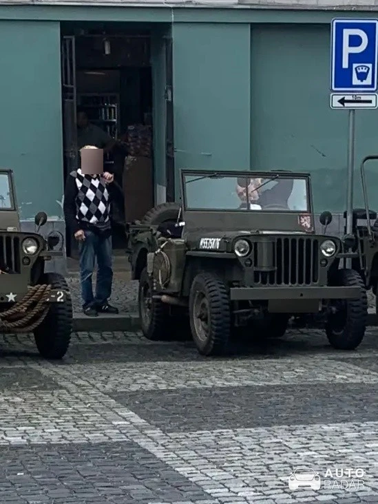 Jeep Willys MB spotted in Benešov nad Ploučnicí
