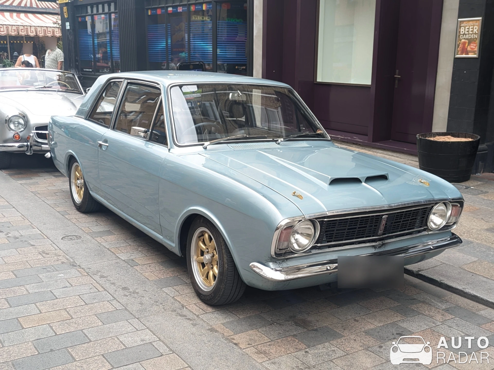 Ford Cortina spotted in London