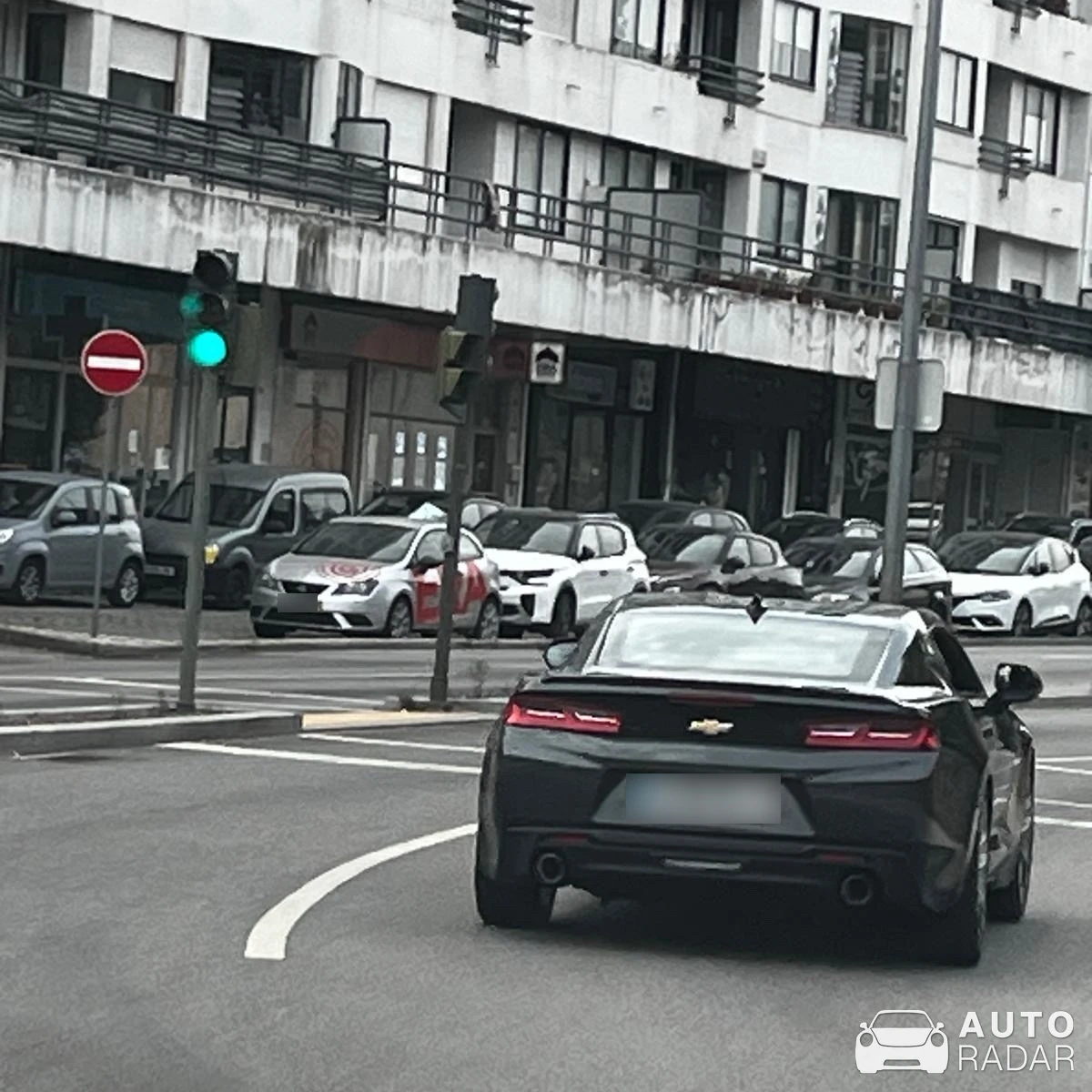 Chevrolet Camaro spotted in Coimbra