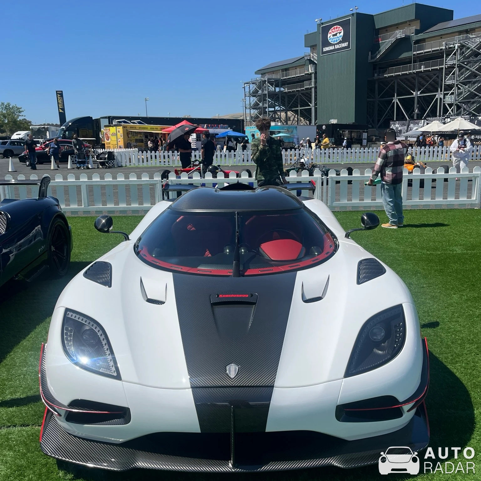 Koenigsegg Agera RS spotted in Sears Point