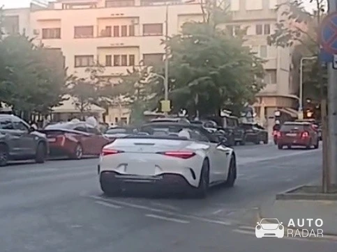 Mercedes-AMG SL 63 R232 spotted in Eforie