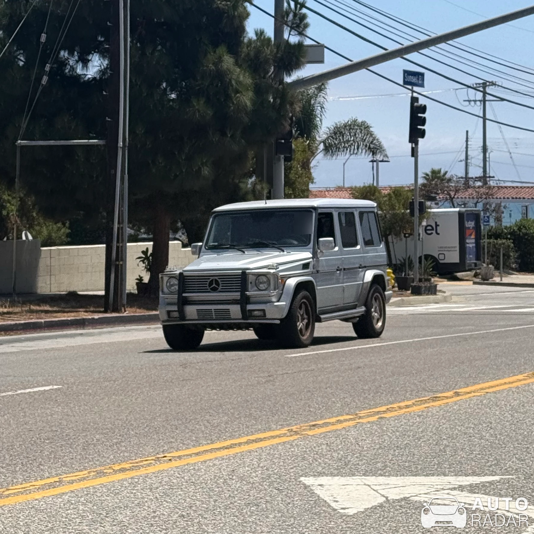 Mercedes-AMG G 55 spotted in Los Angeles