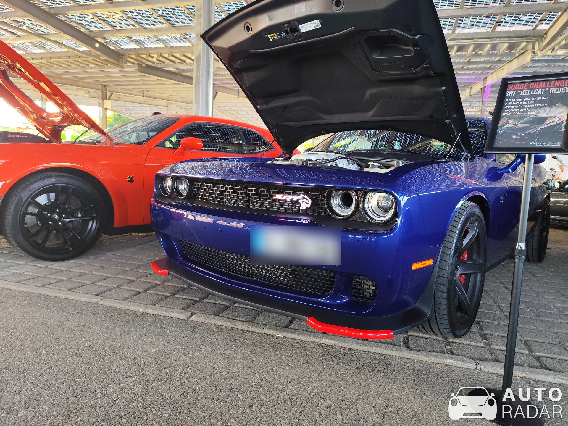 Dodge Challenger SRT Hellcat Redeye spotted in Zwickau