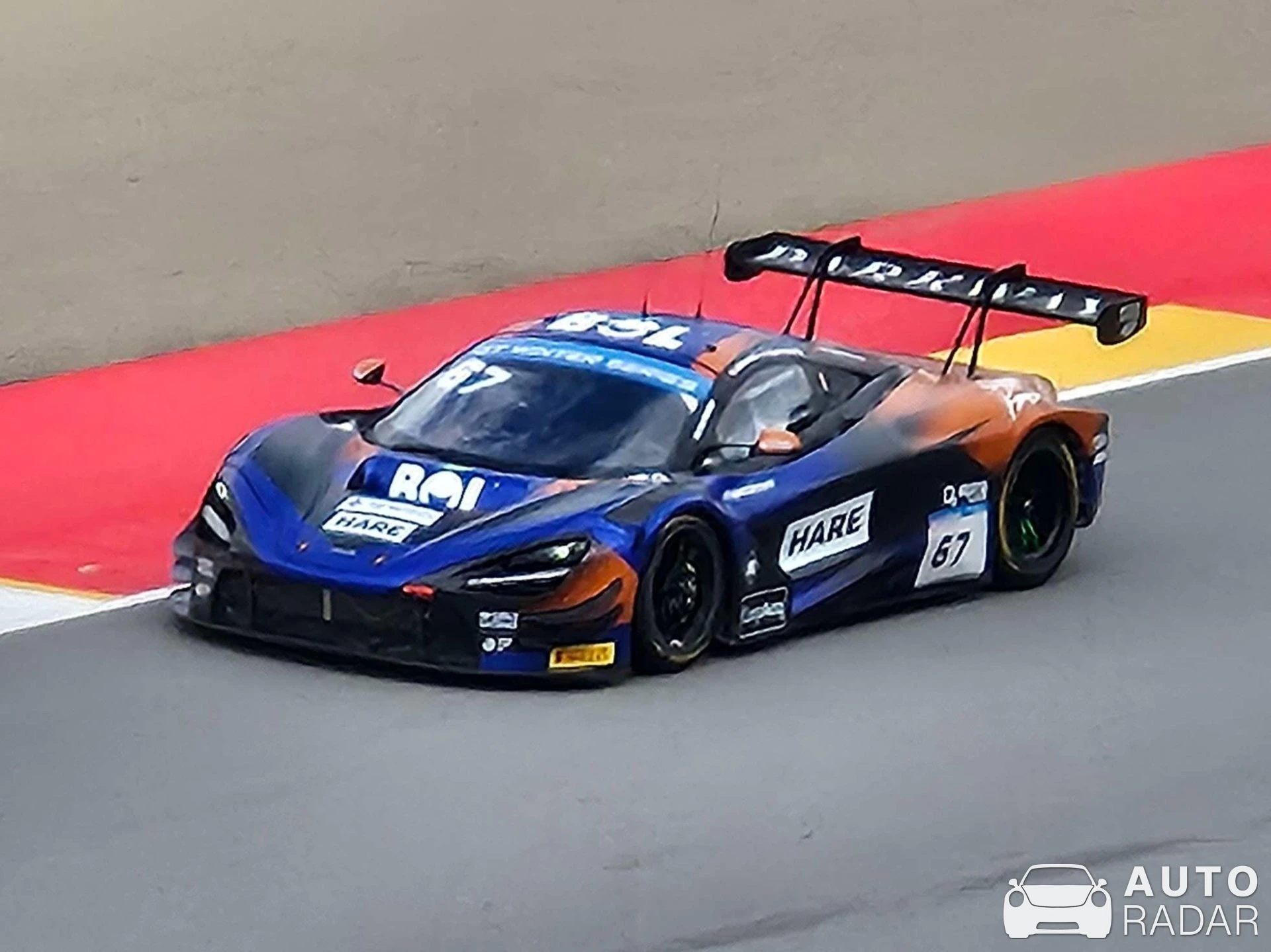 McLaren 720S GT3 Evo spotted in Alcañiz