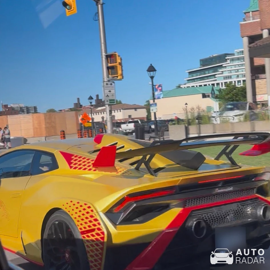 Lamborghini Huracán LP640-2 STO spotted in Burlington