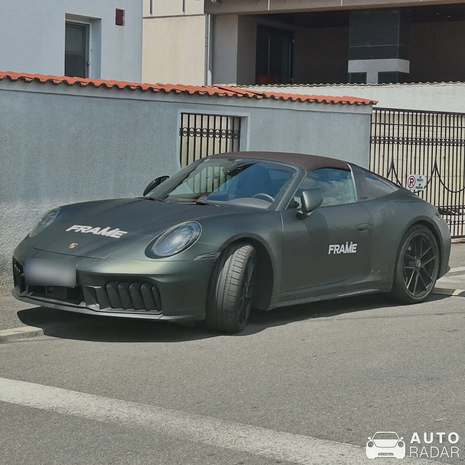 Porsche 992 Targa 4 GTS MkI spotted in Târgoviște
