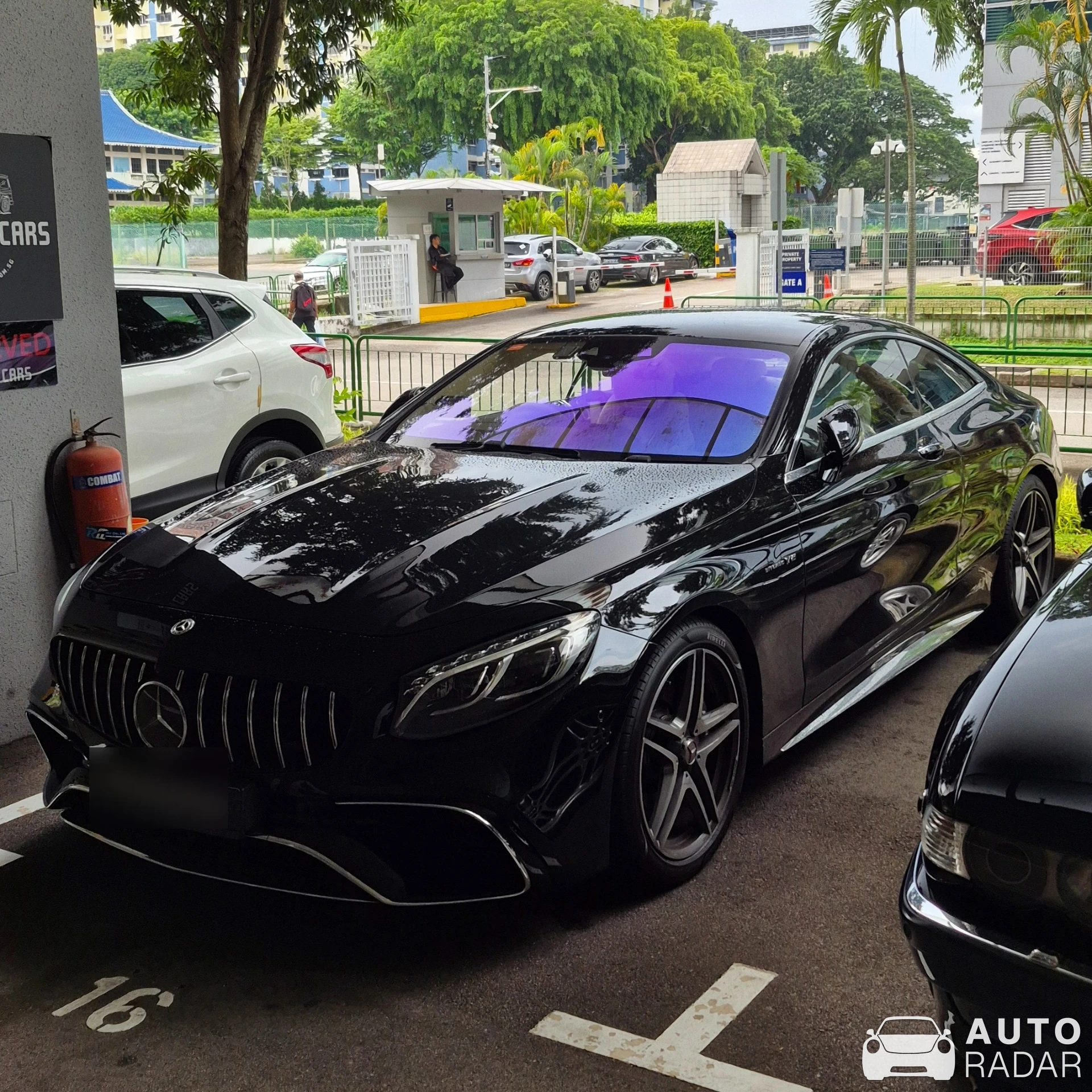 Mercedes-AMG S 63 Coupé C217 spotted in Singapore