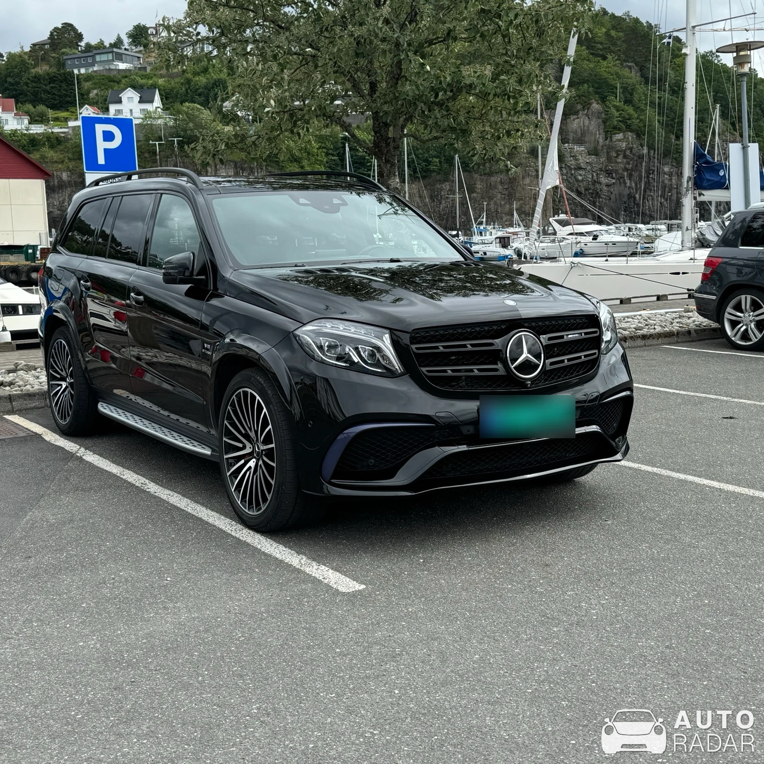 Mercedes-AMG GLS 63 X166 spotted in Flekkefjord, Norway