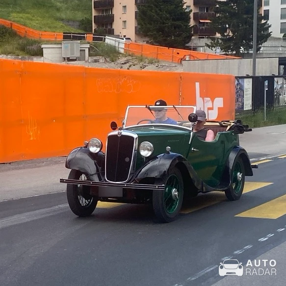Riley Nine spotted in Davos Platz