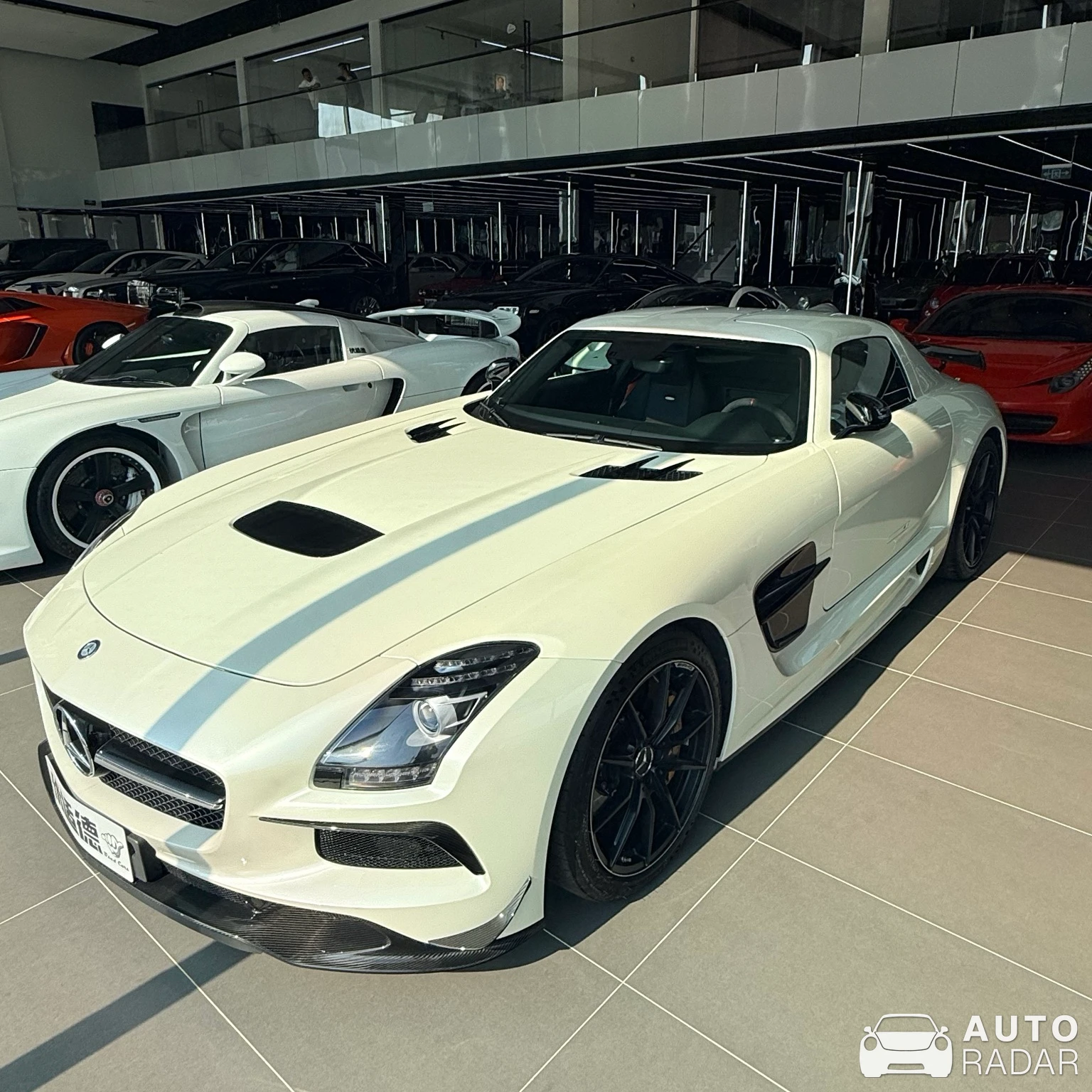 Mercedes-Benz SLS AMG Black Series spotted in Beijing