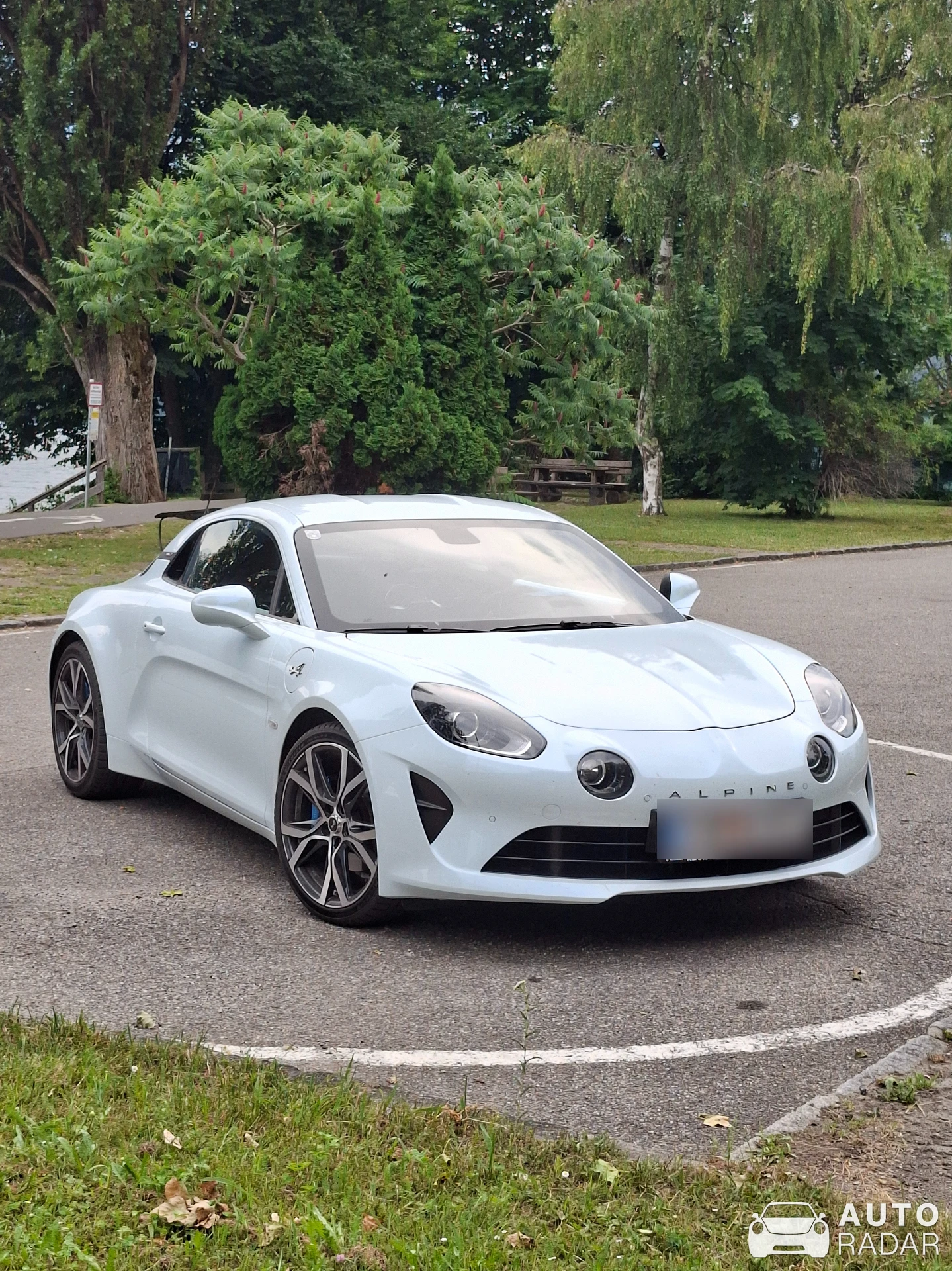 Alpine A110 spotted in Gmünd in Kärnten