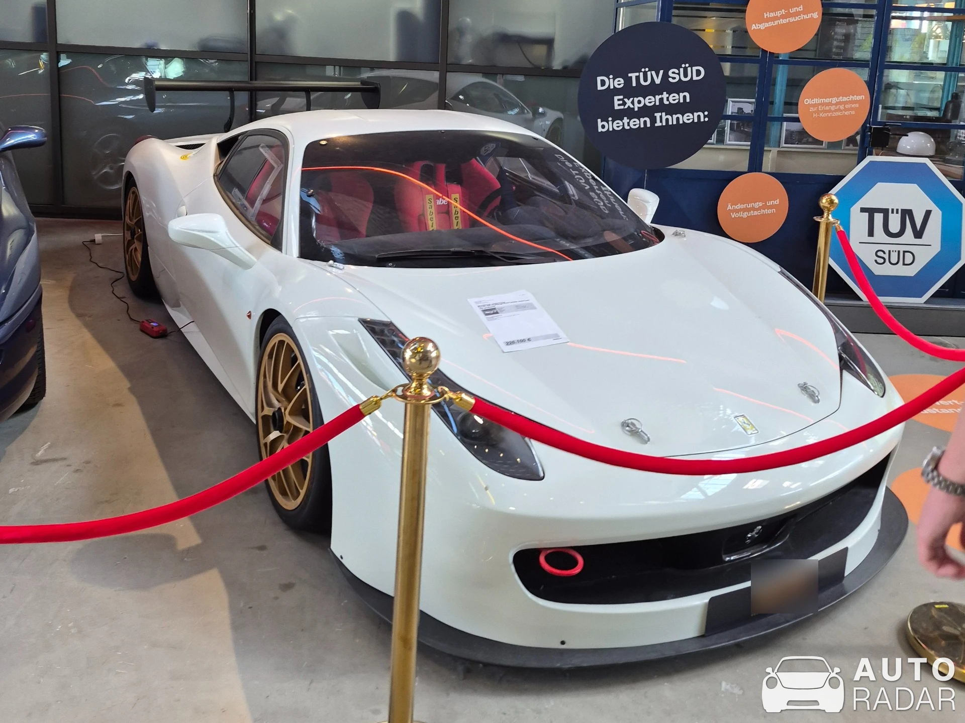 Ferrari 458 Challenge spotted in München