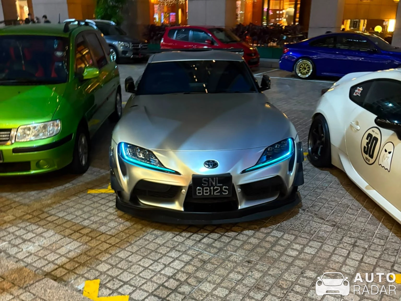 Toyota Supra A90 spotted in Singapore