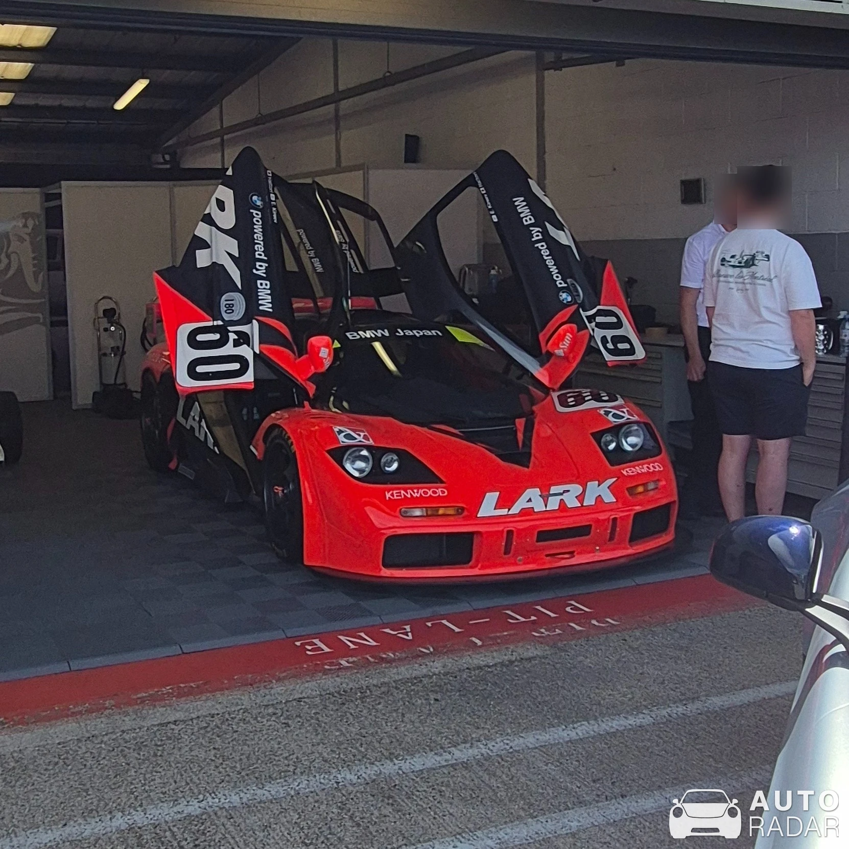 McLaren F1 GTR spotted in Towcester