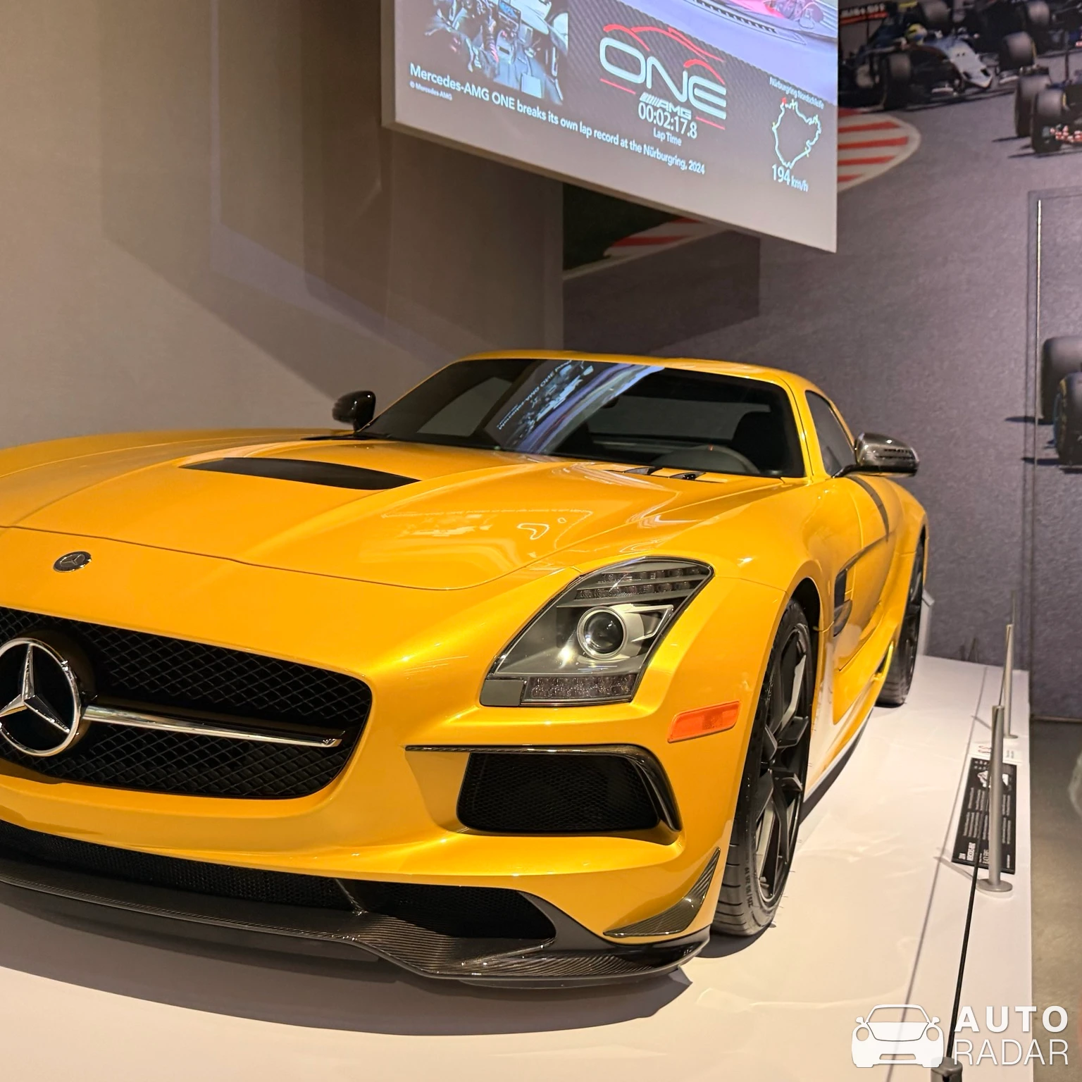 Mercedes-Benz SLS AMG Black Series spotted in Los Angeles