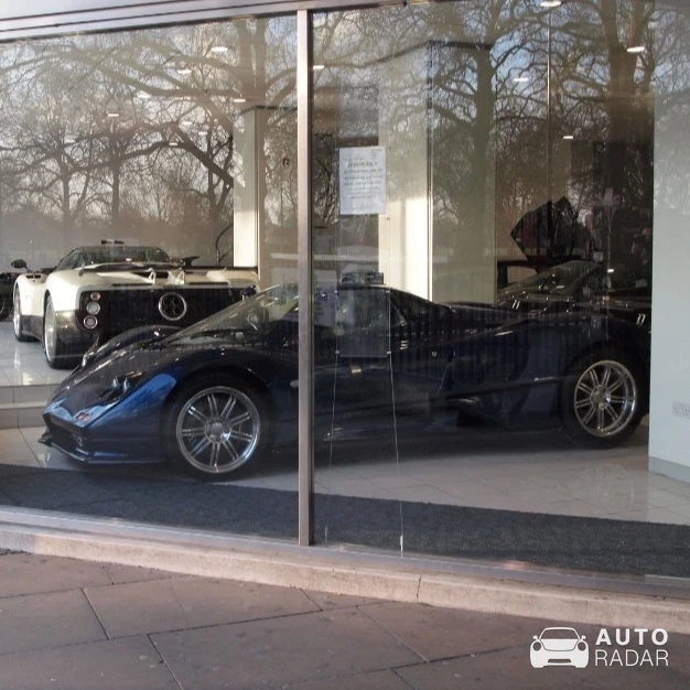 Pagani Zonda F Roadster Clubsport spotted in London