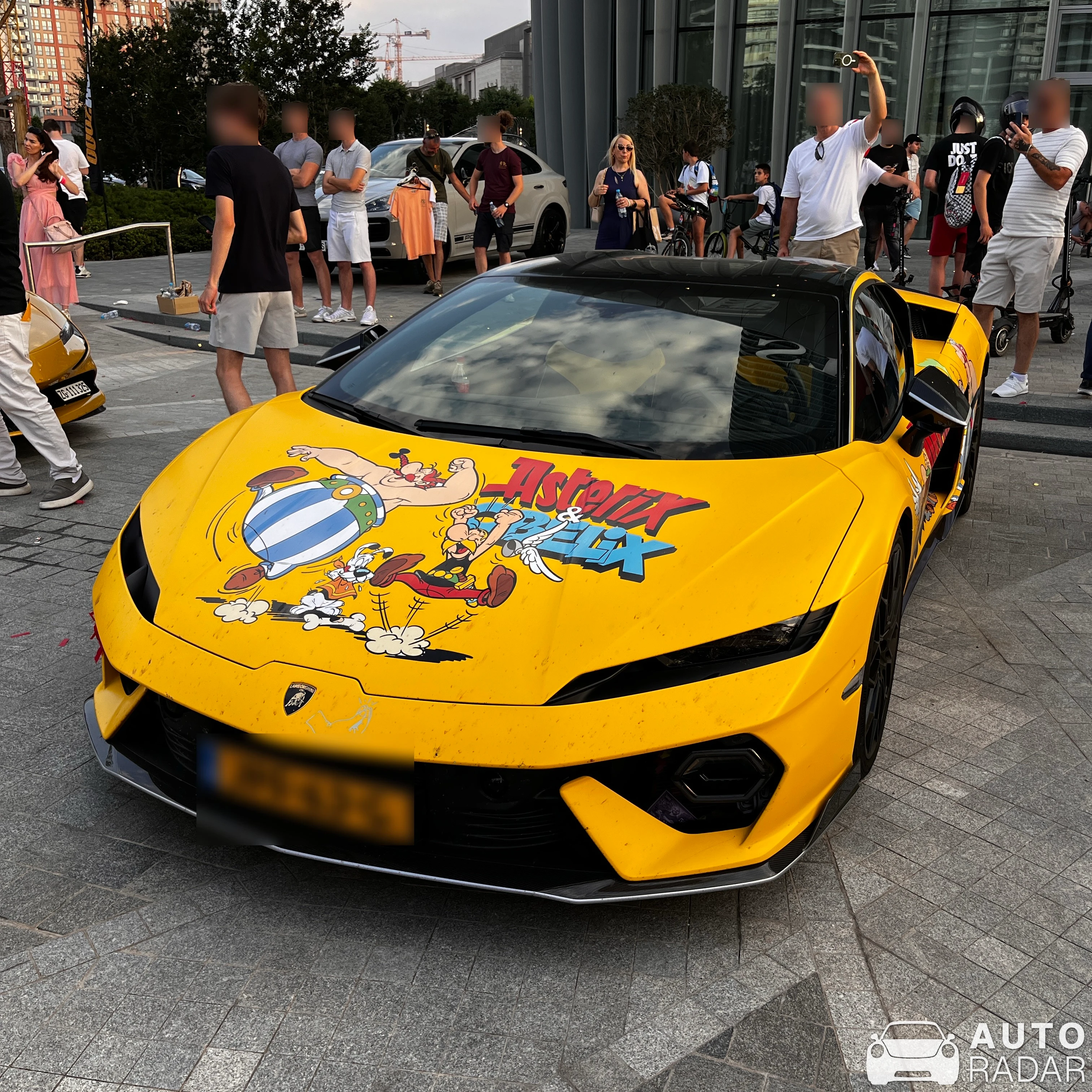Lamborghini Temerario GT3 spotted in Belgrade