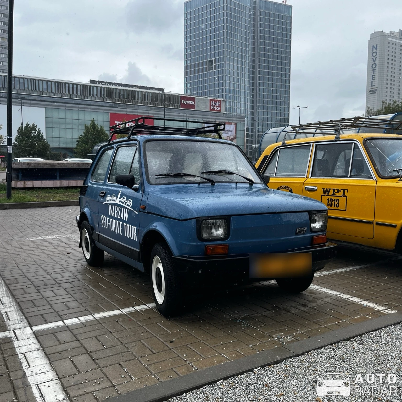 Fiat 126 spotted in Warszawa