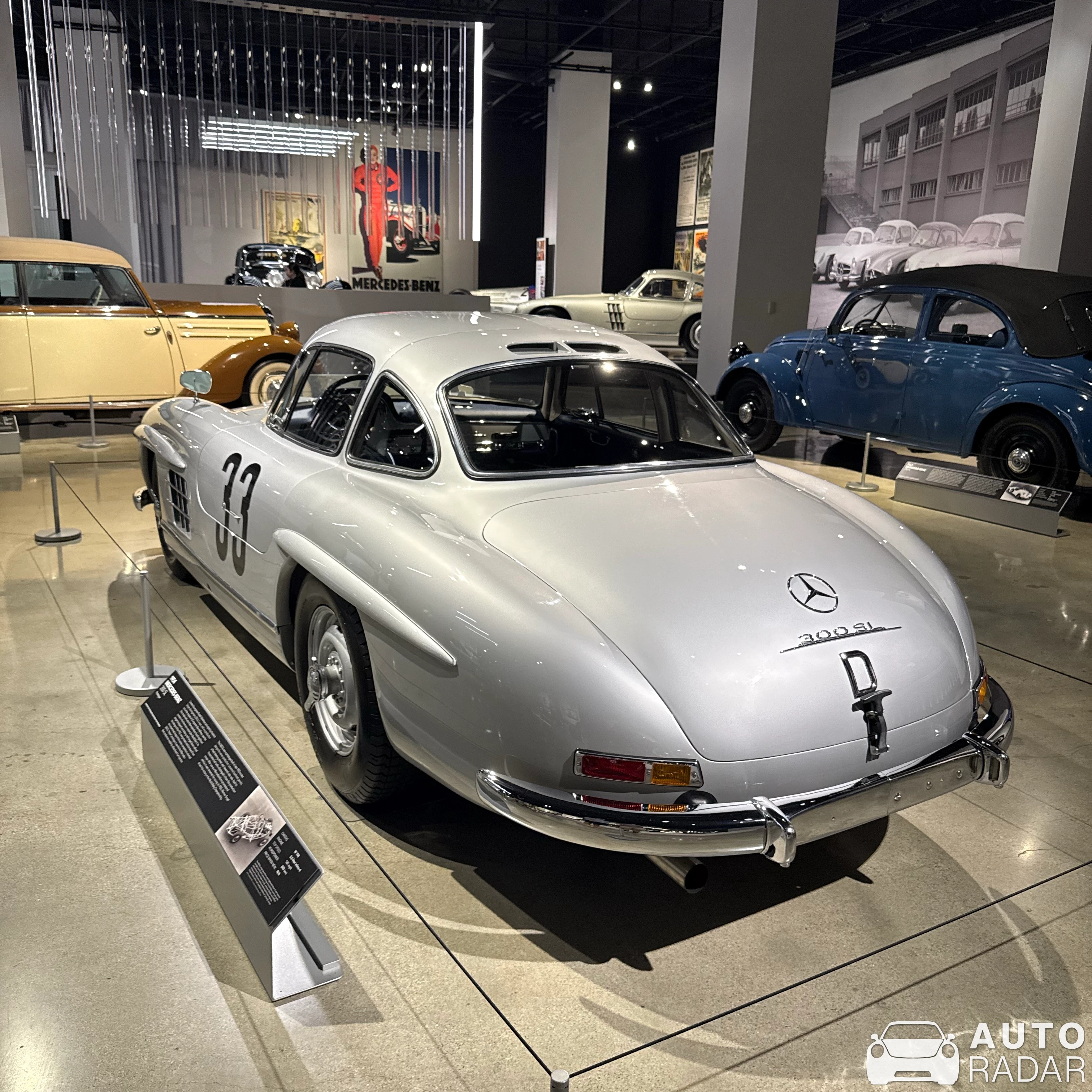 Mercedes-Benz 300SL Gullwing spotted in Los Angeles