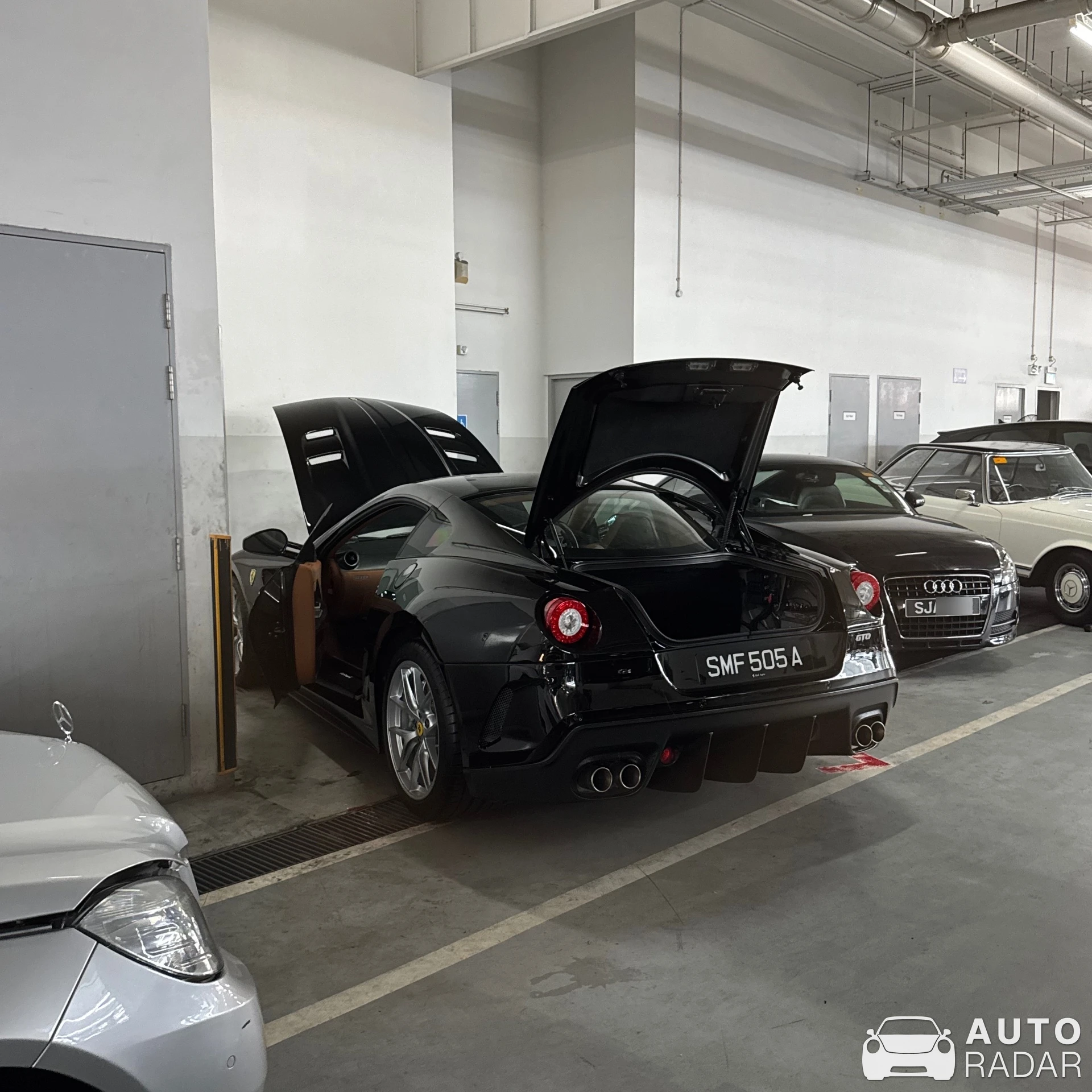 Ferrari 599 GTO spotted in Singapore