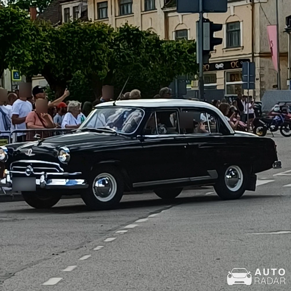 GAZ 21 Volga spotted in Saldus