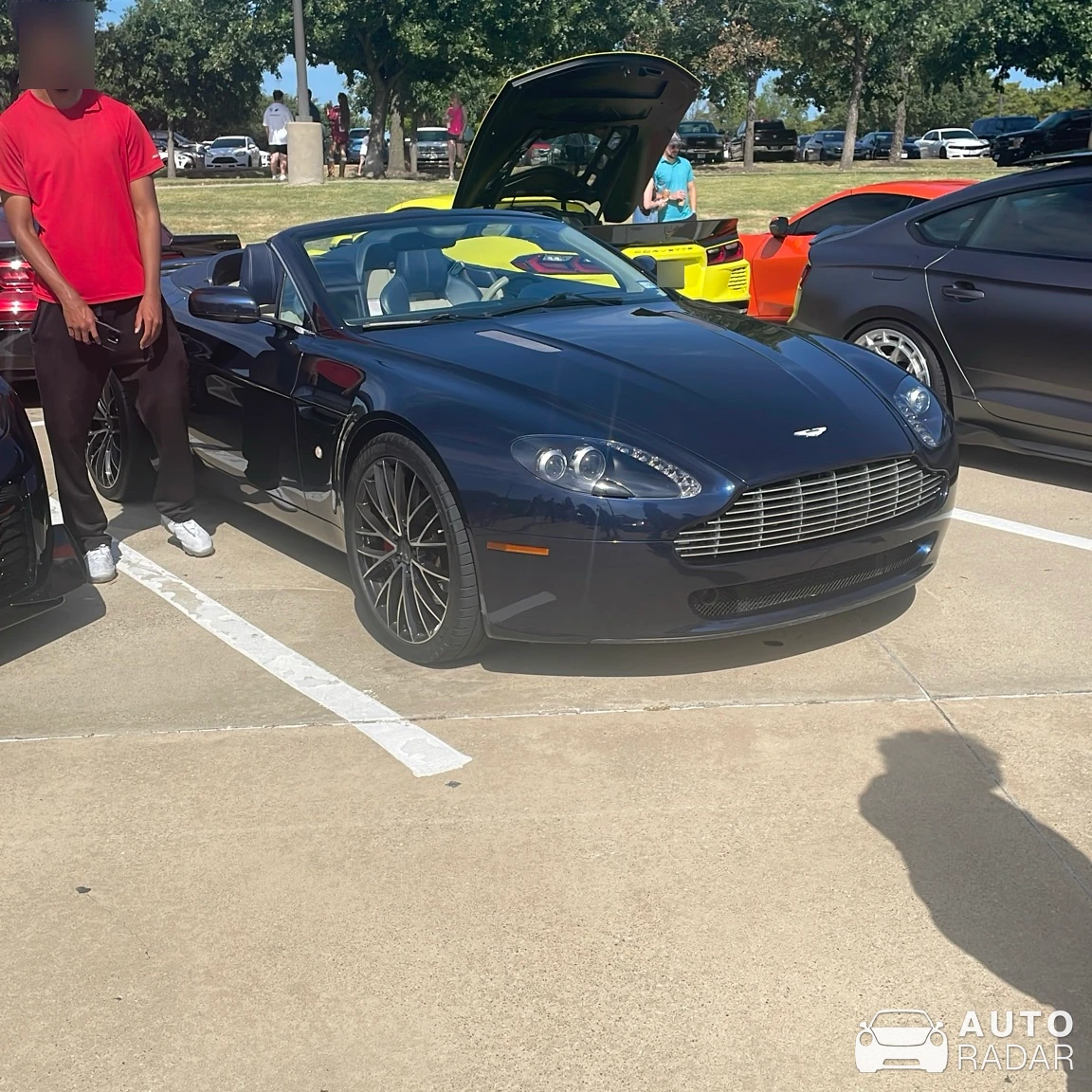 Aston Martin V8 Vantage spotted in Fort Worth